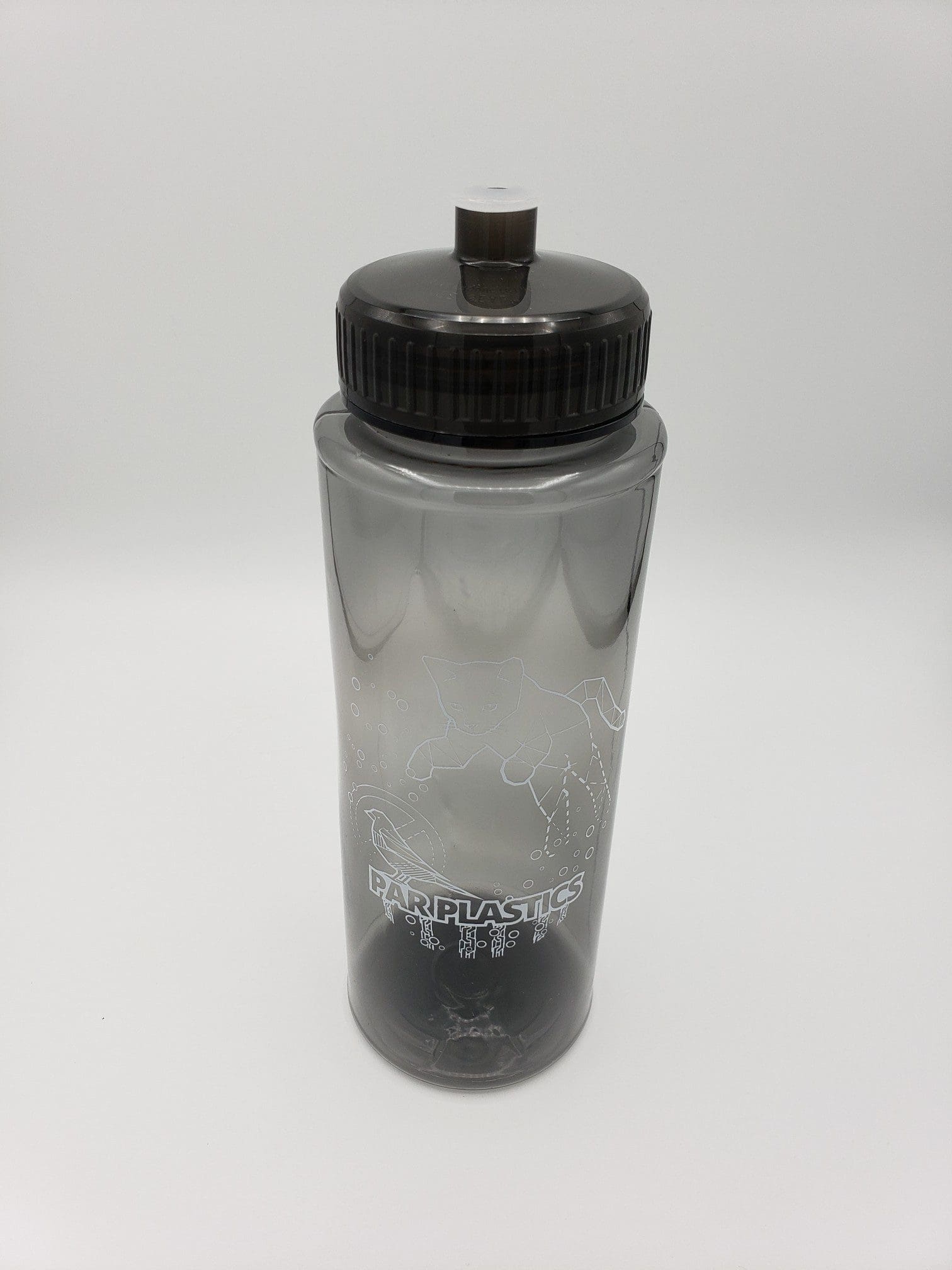 Par Plastics Hydroclean 32oz water bottle disc golf disc back view