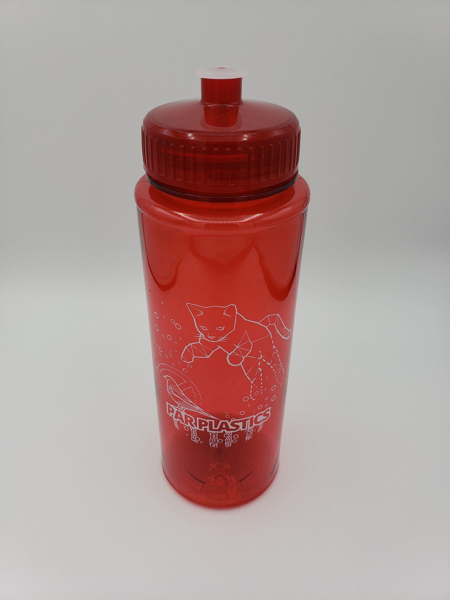 Par Plastics Hydroclean 32oz water bottle disc golf disc side view