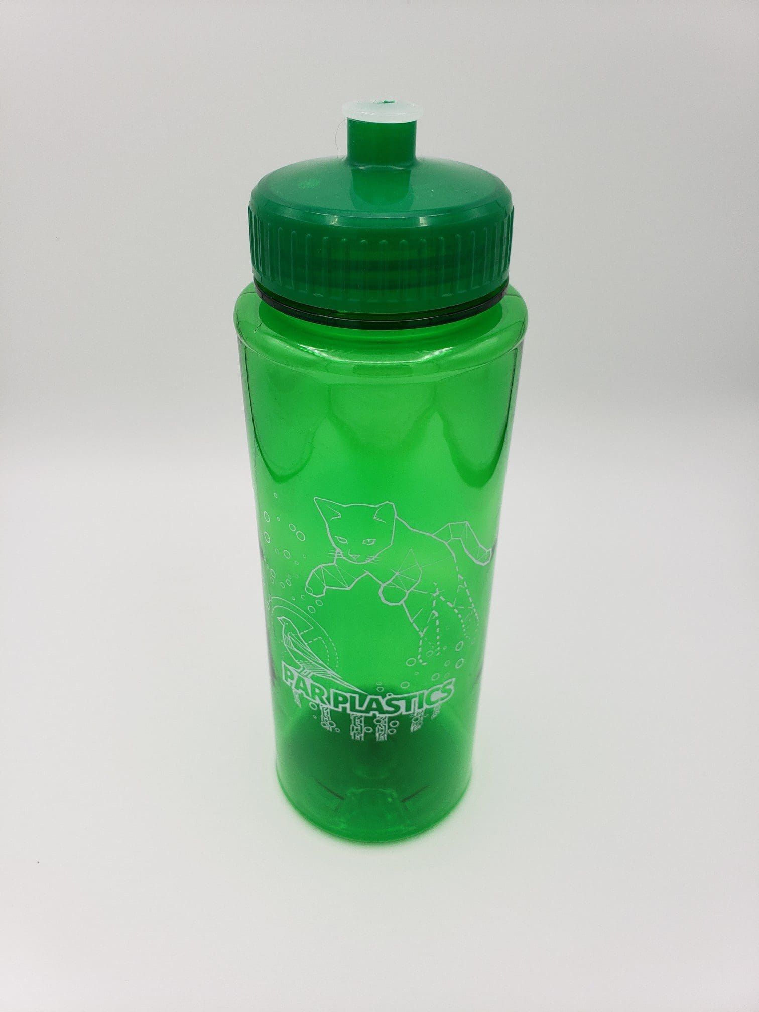 Par Plastics Hydroclean 32oz water bottle disc golf disc top view