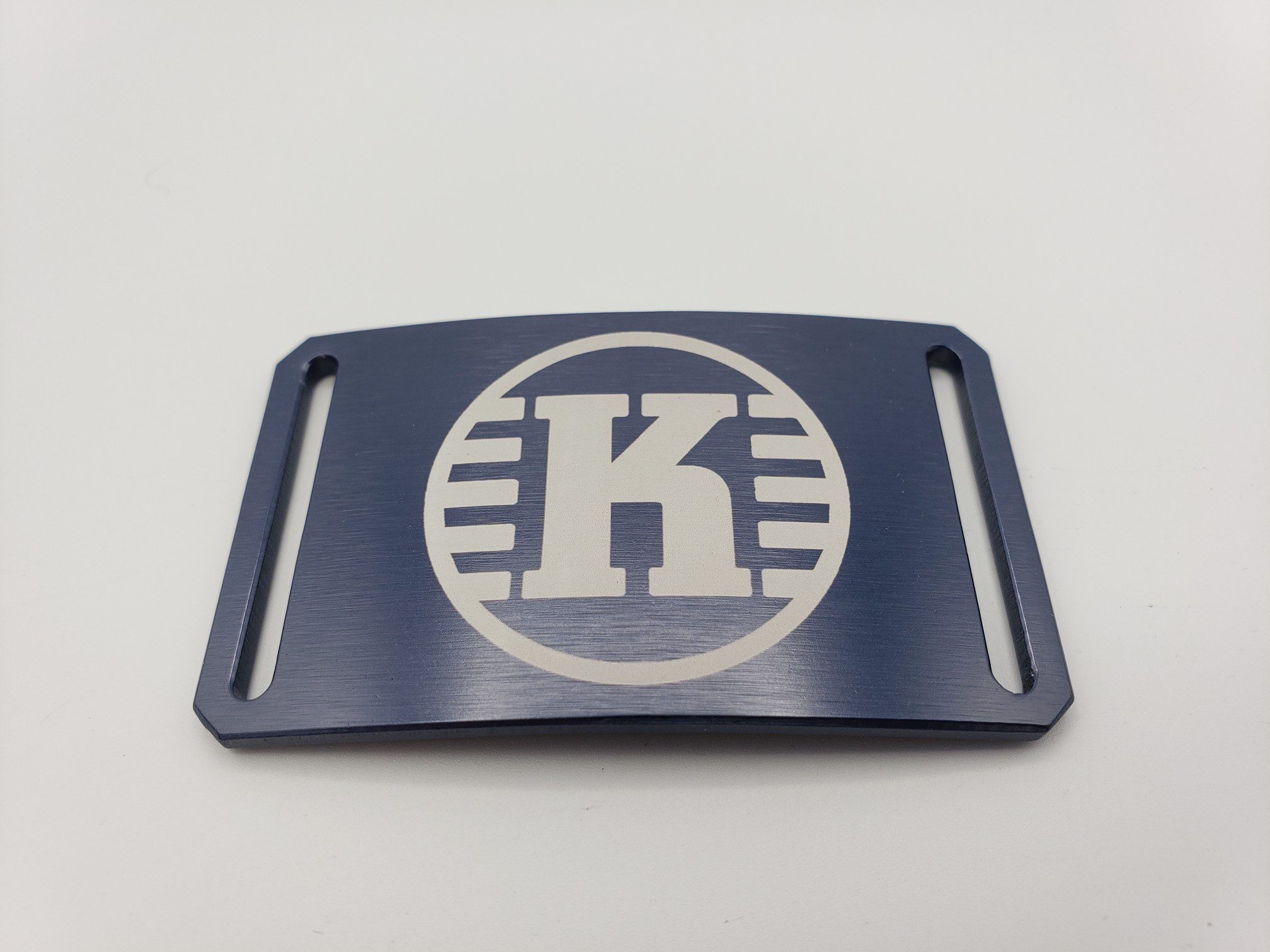 Grip6 Belt Buckles straps sold separately disc golf disc top view