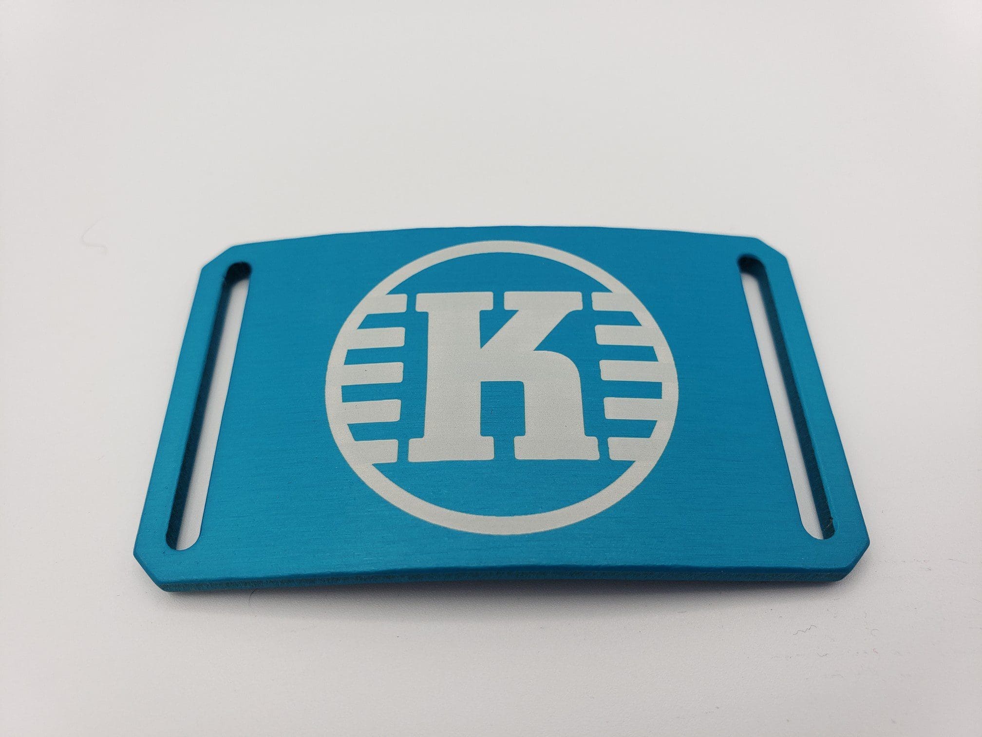 Grip6 Belt Buckles straps sold separately disc golf disc front view