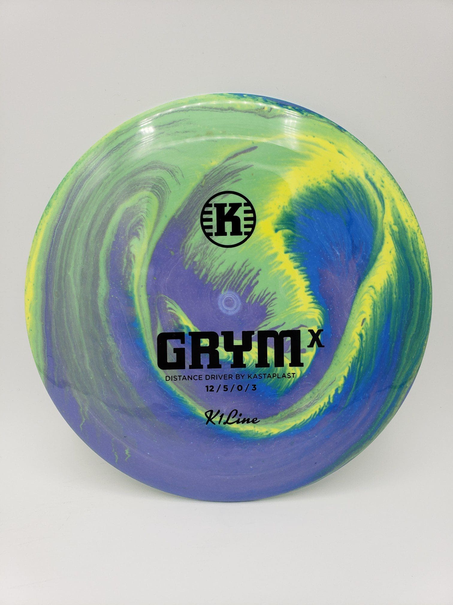 Mad Hatter Dyes volume 1 disc golf disc top view