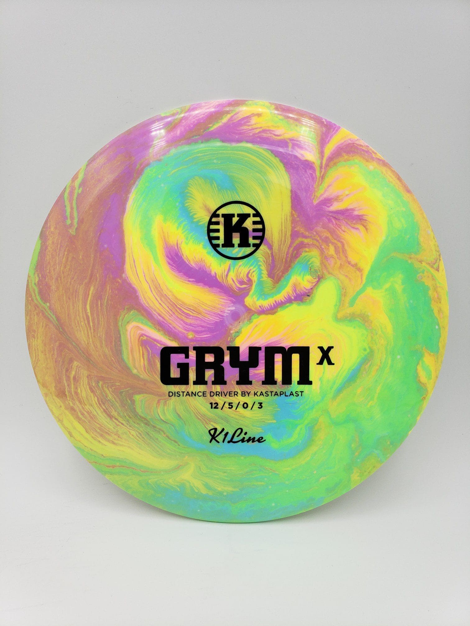 Mad Hatter Dyes volume 1 disc golf disc front view