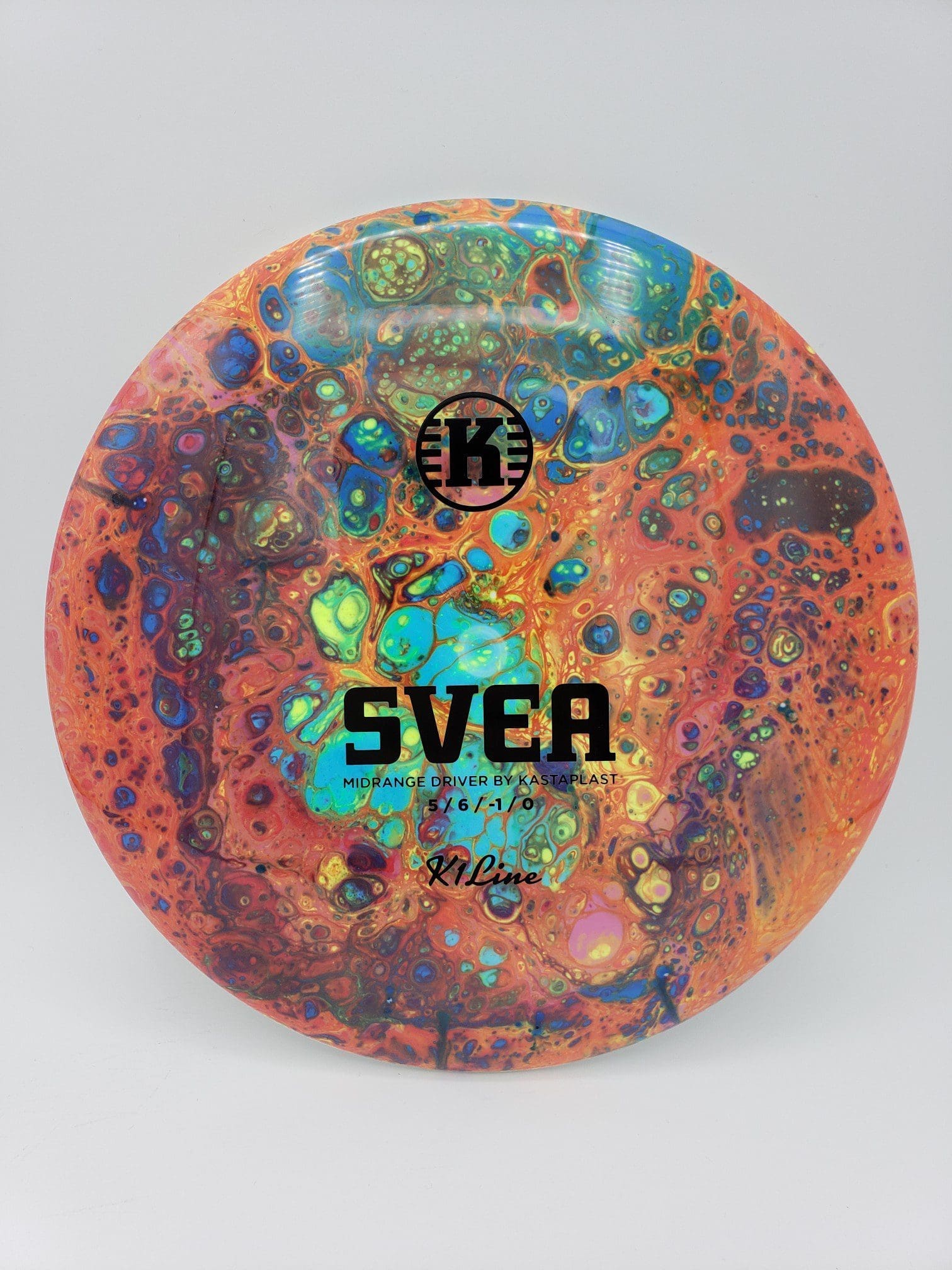 Lucky Dyes volume 2 disc golf disc front view