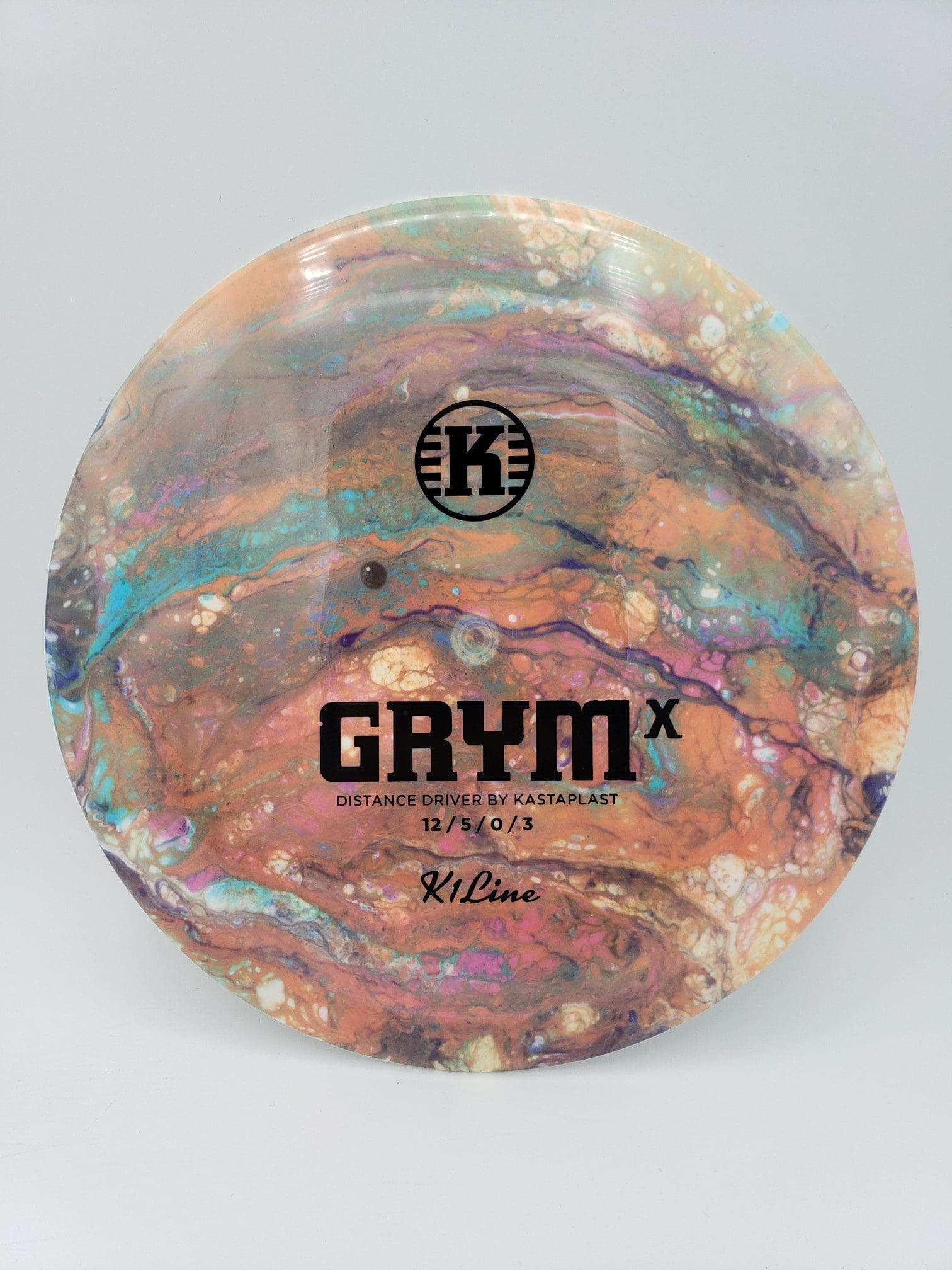 Lucky Dyes volume 2 disc golf disc back view