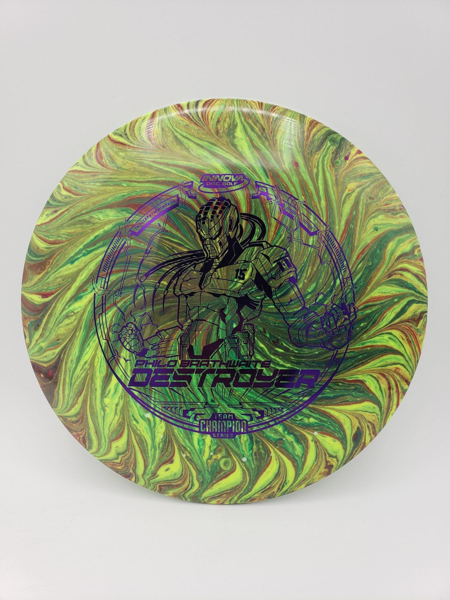 Lucky Dyes volume 2 disc golf disc detail view