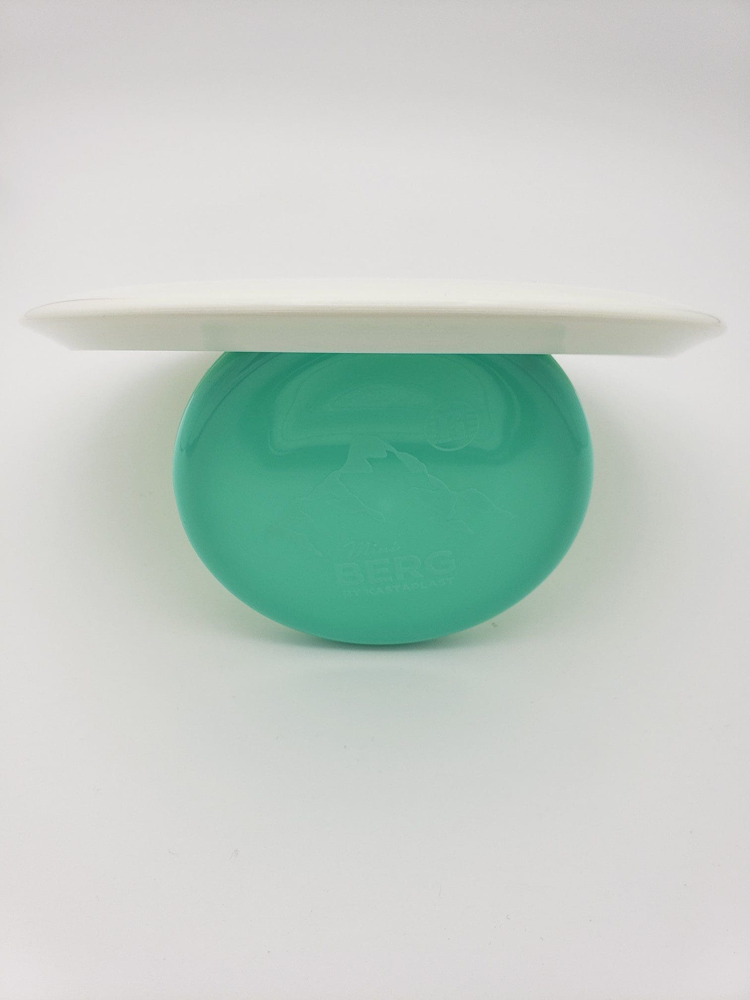 Kastaplast K1 Soft Kaxe Z white disc golf disc back view