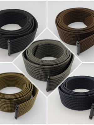 Grip6 Belt Straps buckles sold separately disc golf disc front view
