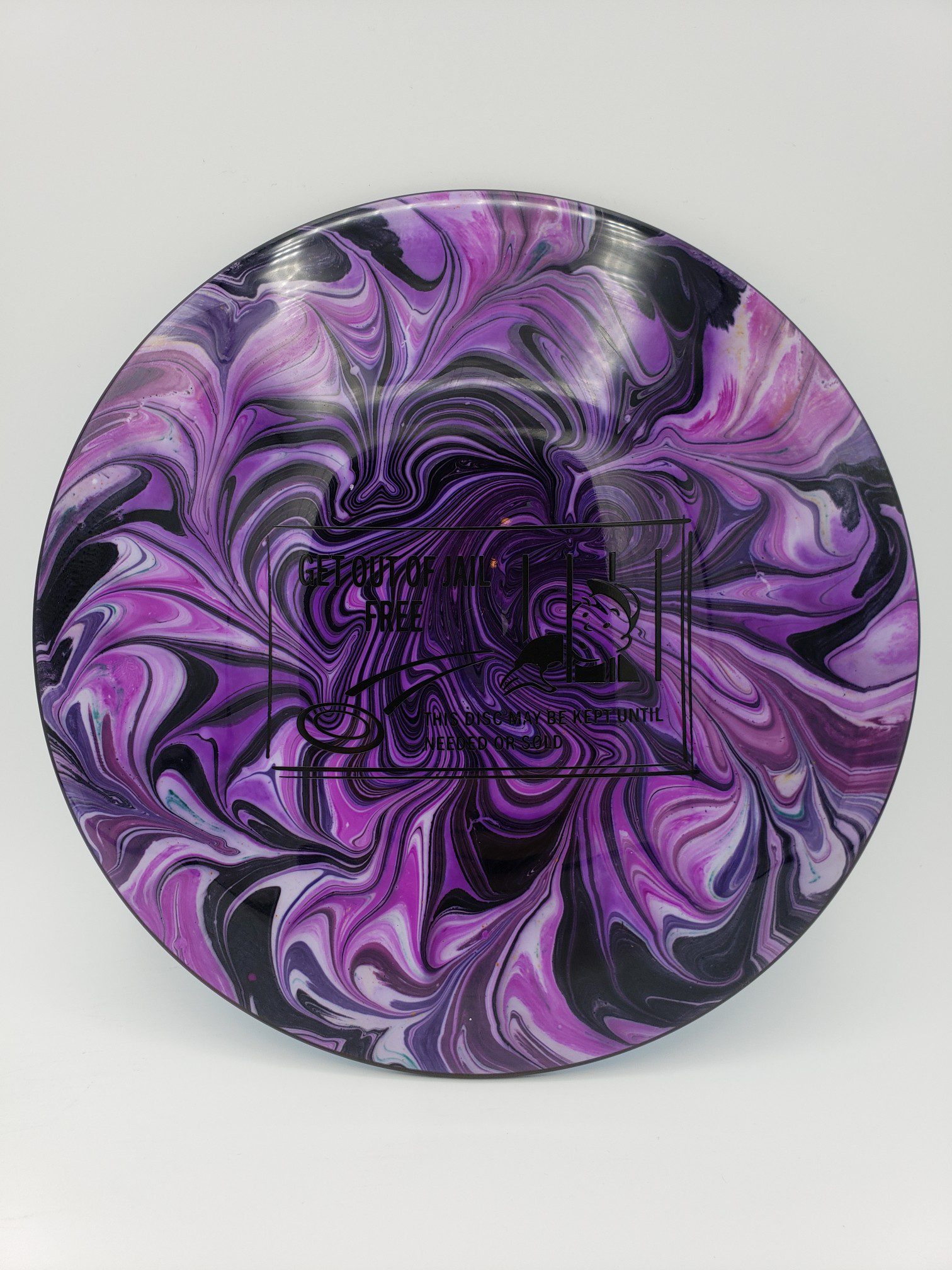 Pipedreamer Customs volume 3 disc golf disc side view