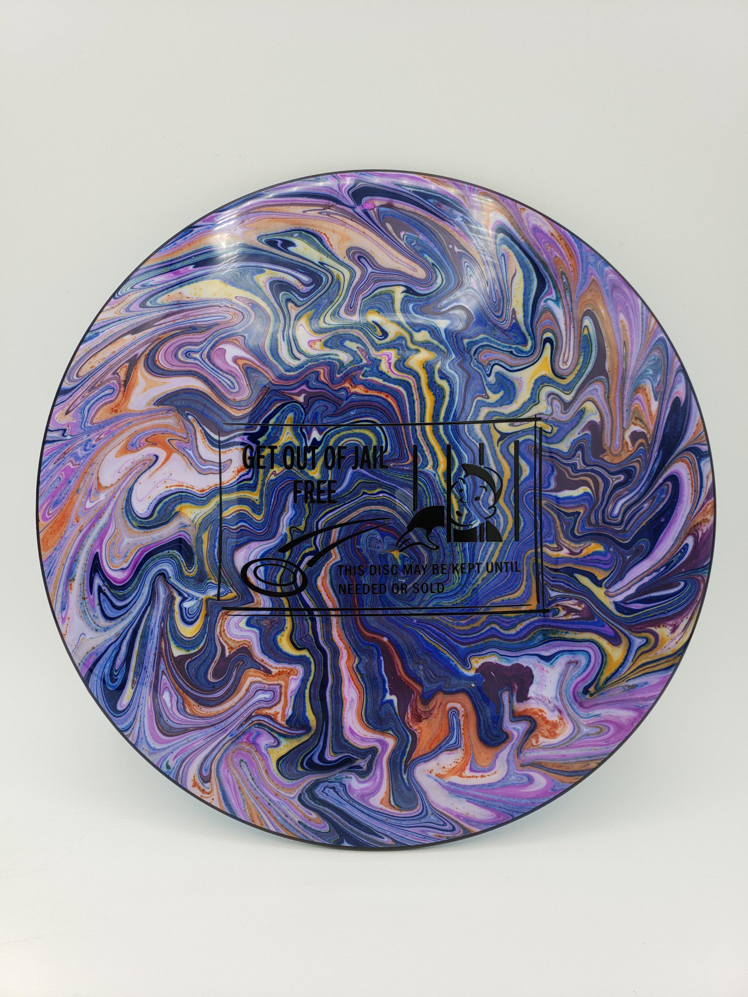 Pipedreamer Customs volume 3 disc golf disc back view