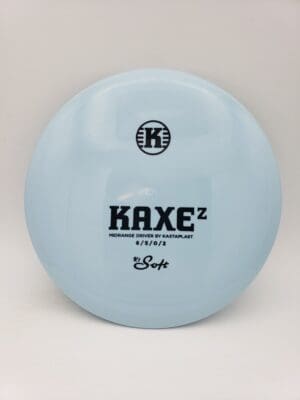 Kastaplast K1 Soft Kaxe Z baby blue disc golf disc front view