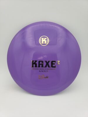 Kastaplast K1 Soft Kaxe Z purple disc golf disc front view
