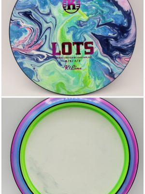 Zeozulu Dyes volume 1 disc golf disc top view