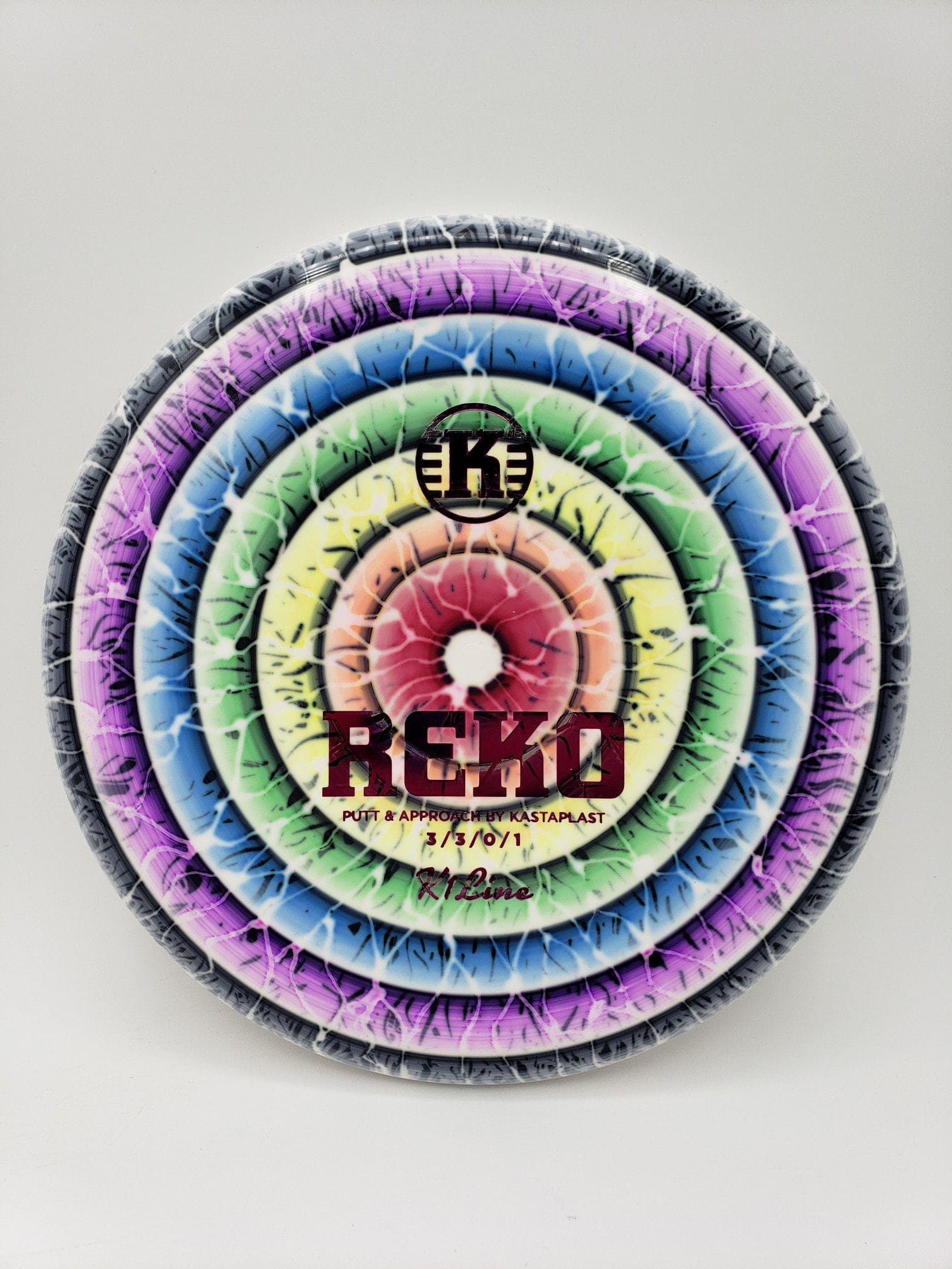 Monkey Grip Dyes volume 1 disc golf disc detail view