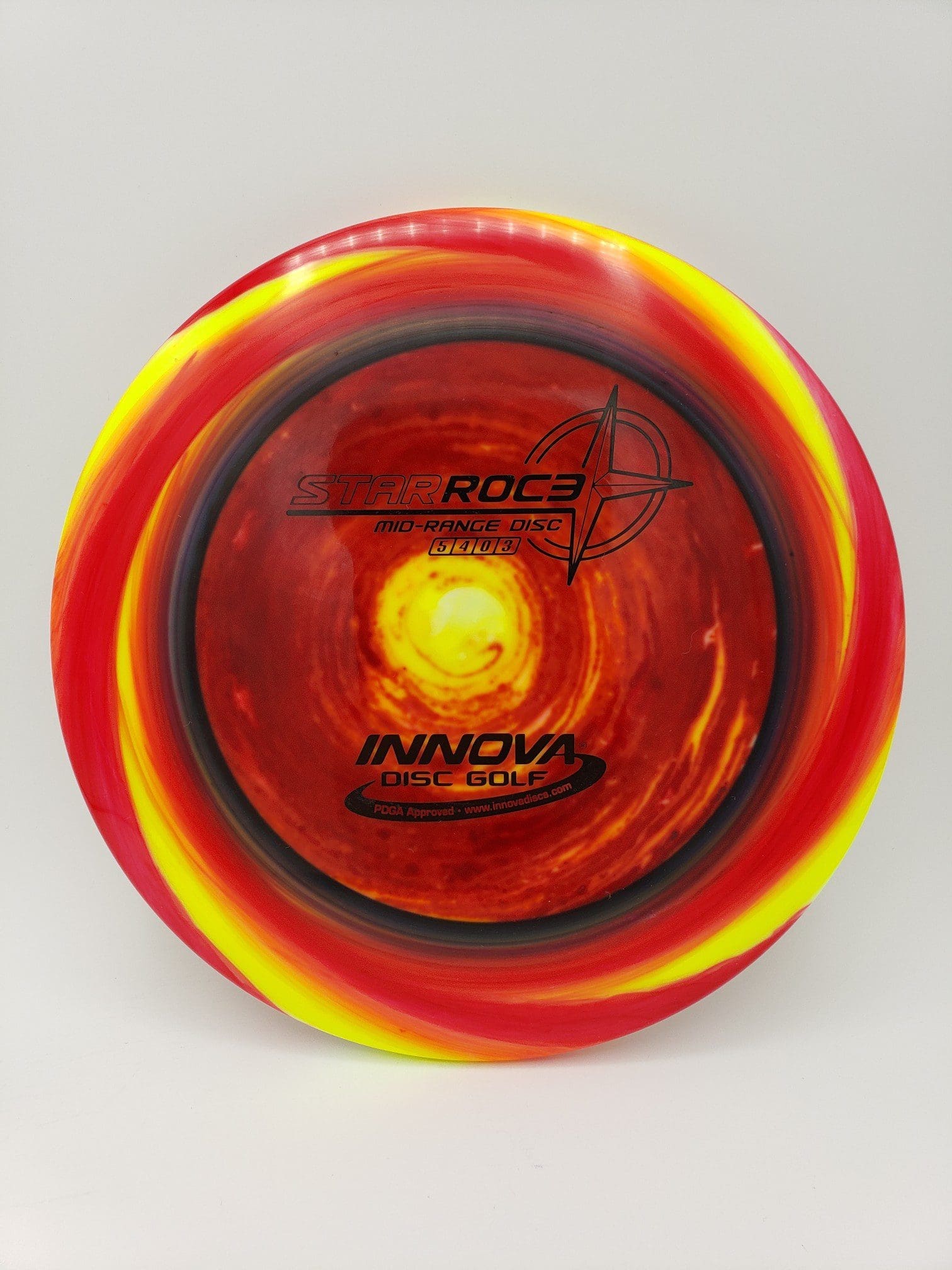 Monkey Grip Dyes volume 1 disc golf disc front view