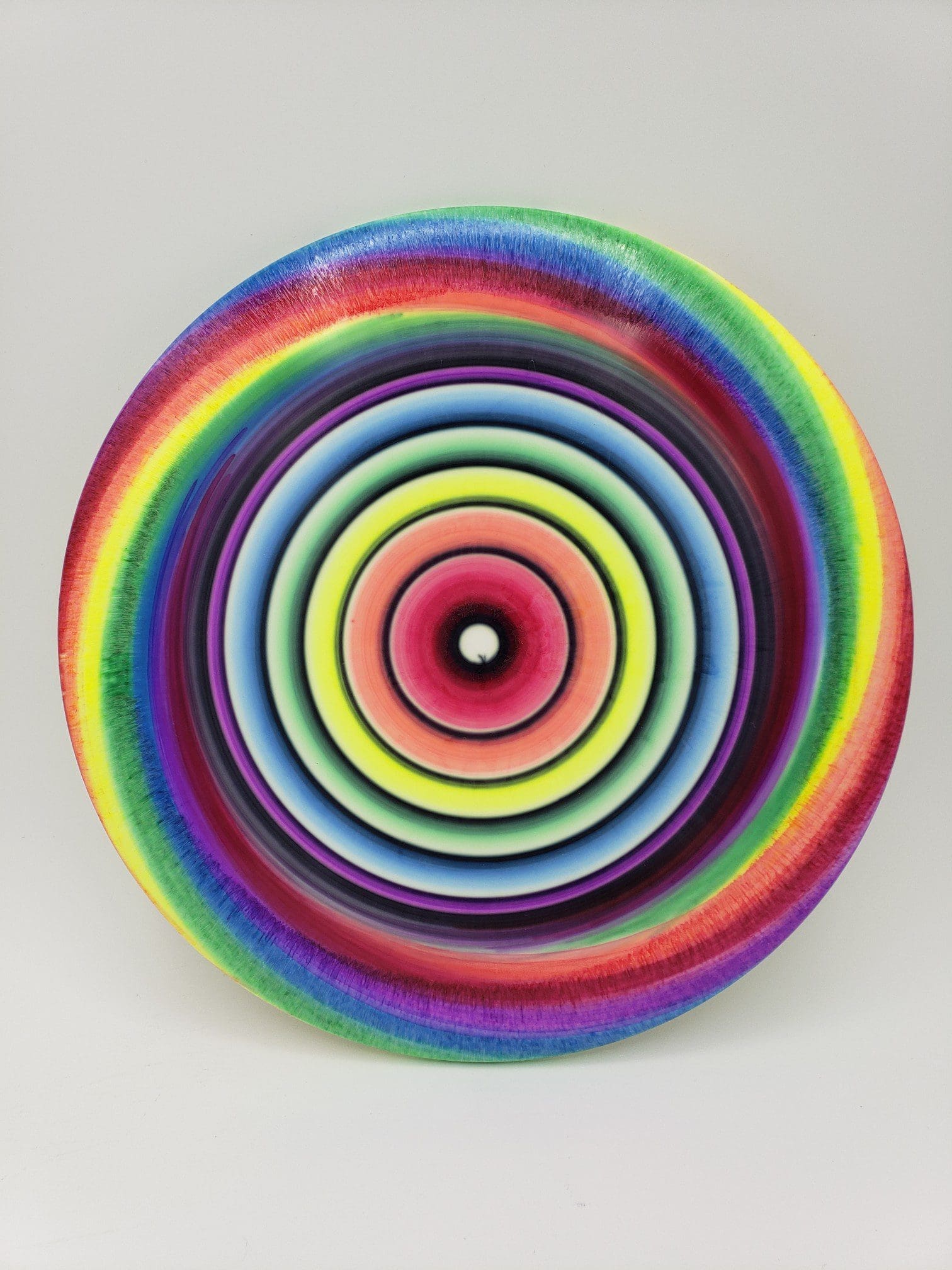 Monkey Grip Dyes volume 1 disc golf disc back view
