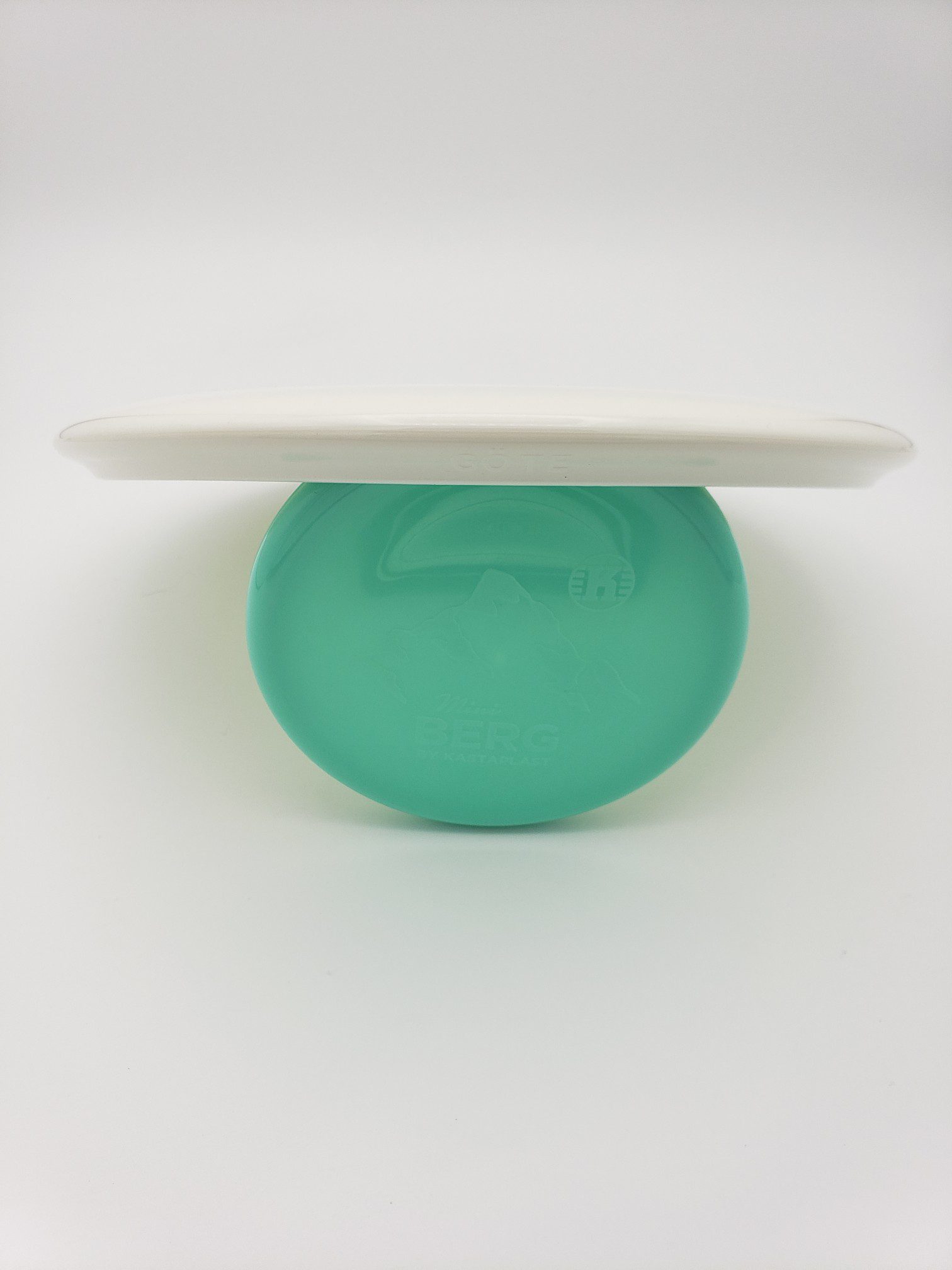 Kastaplast K1 Gte white disc golf disc back view