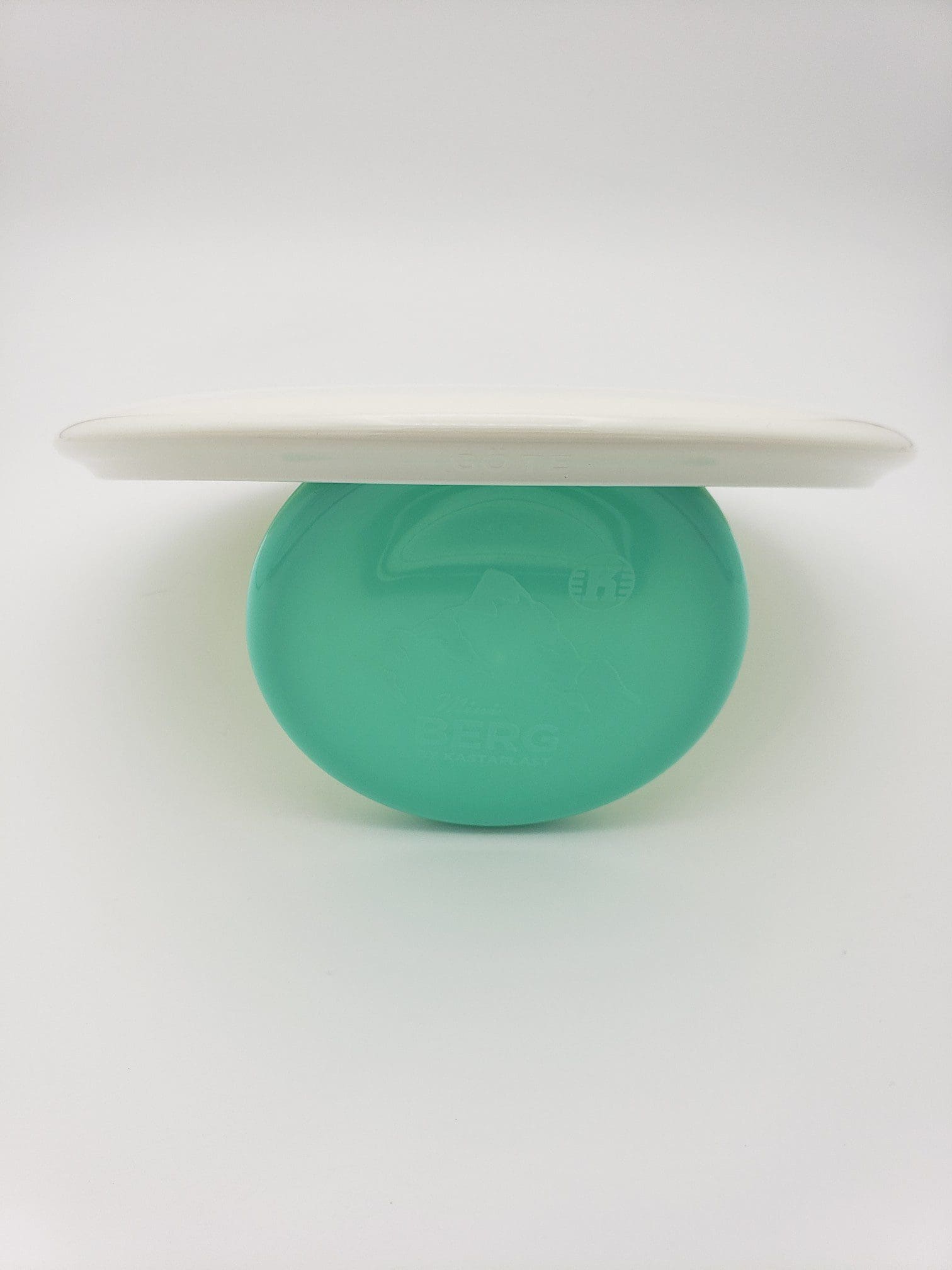 Kastaplast K1 Gte white disc golf disc back view