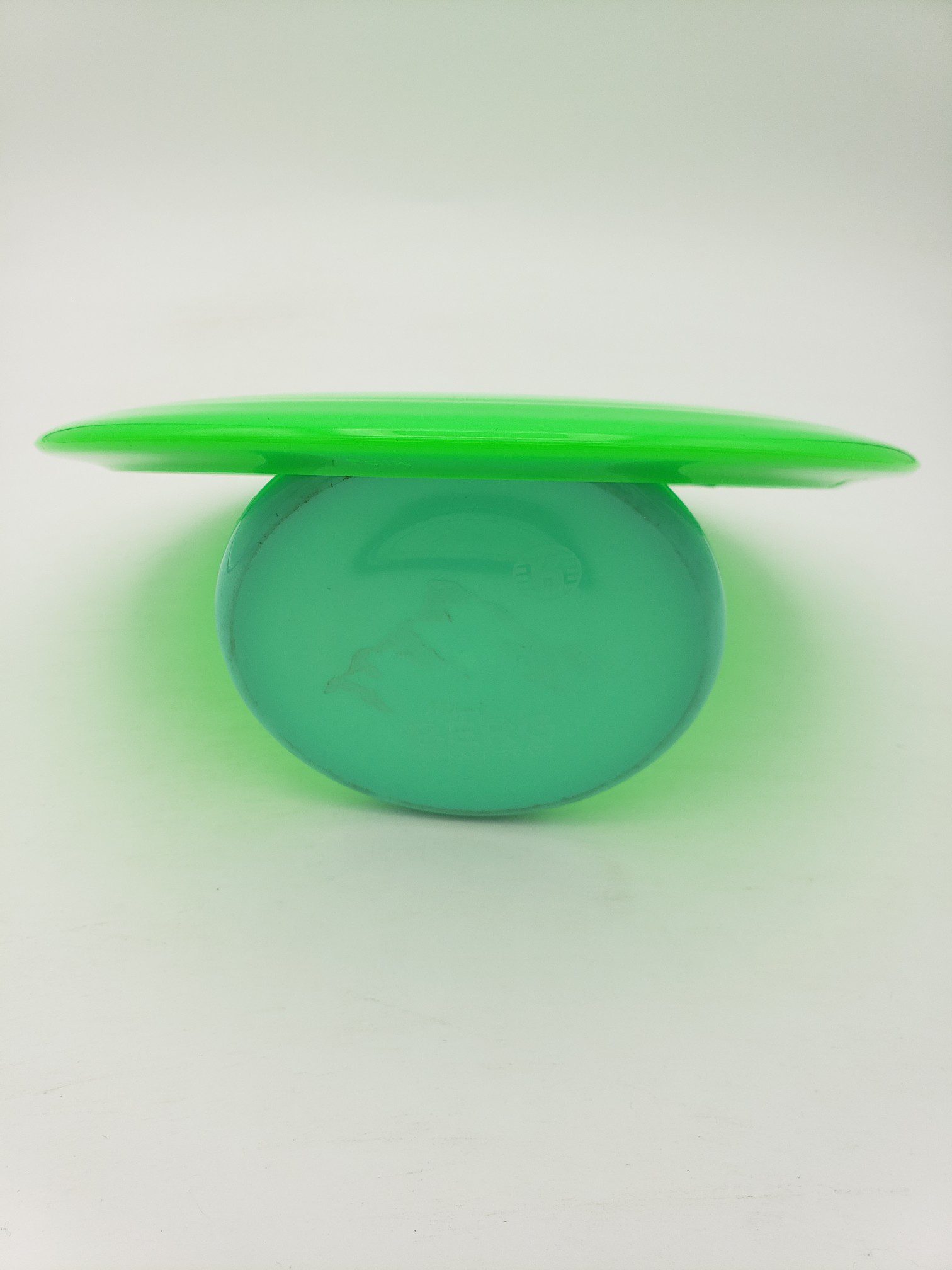 Kastaplast K1 Falk poison green disc golf disc back view