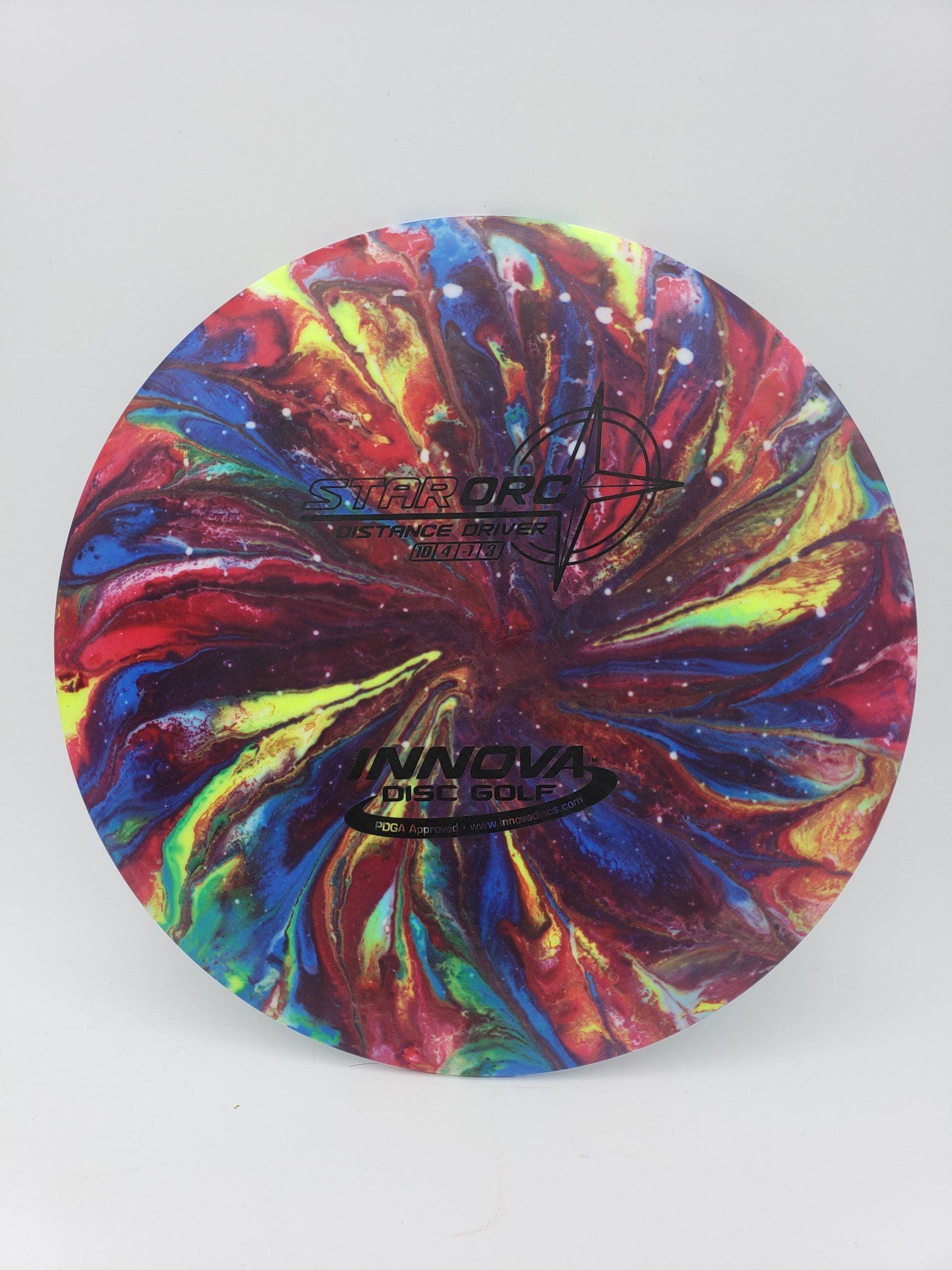 Greazy Dyes volume 1 disc golf disc detail view