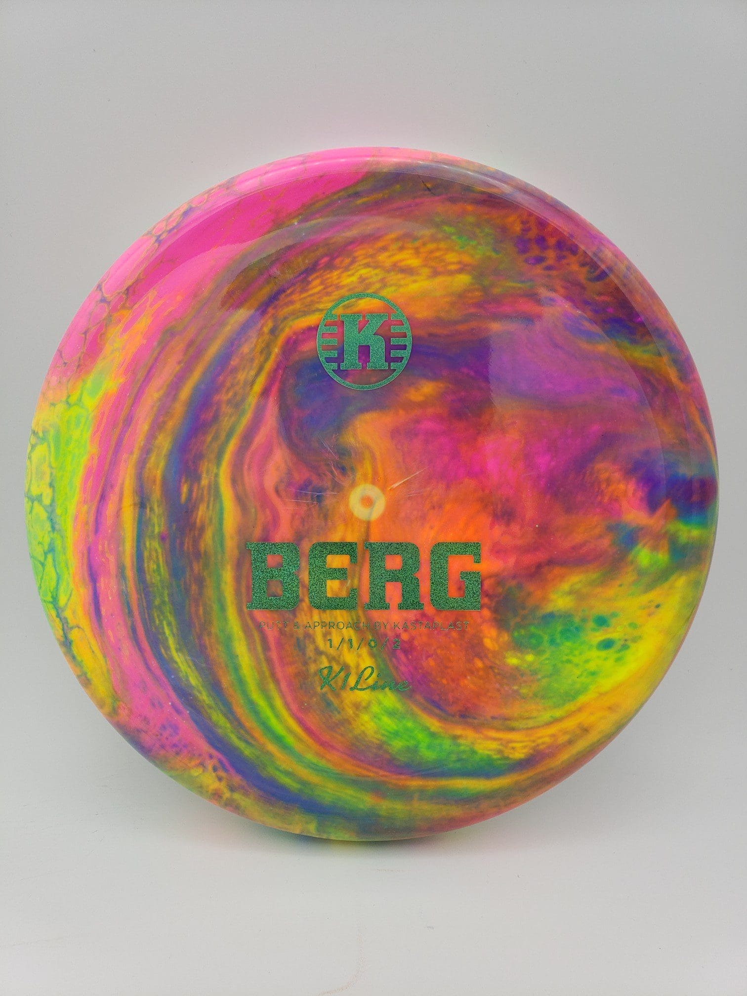 Flye Nebula volume 3 disc golf disc side view