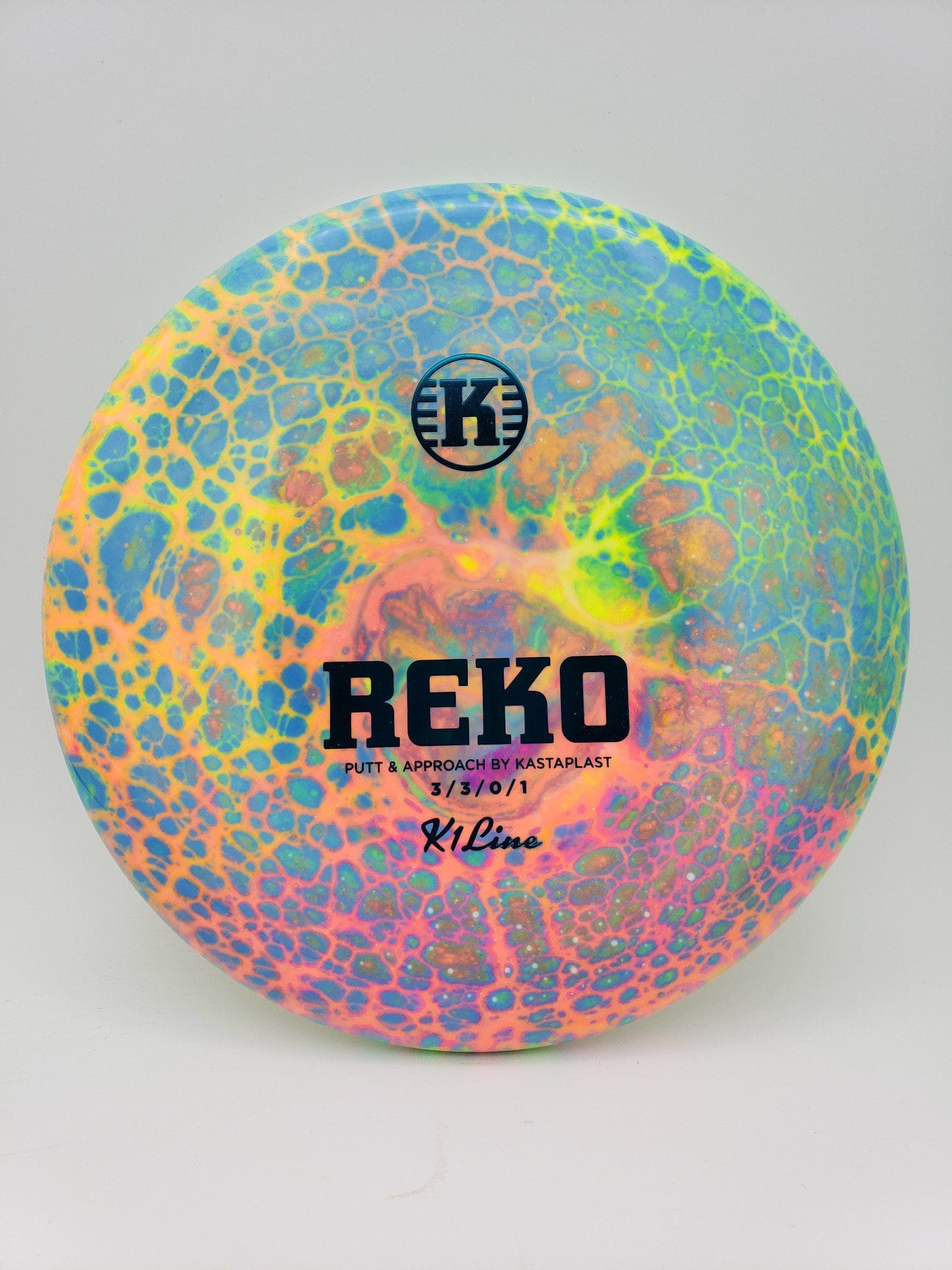 Flye Nebula volume 3 disc golf disc front view