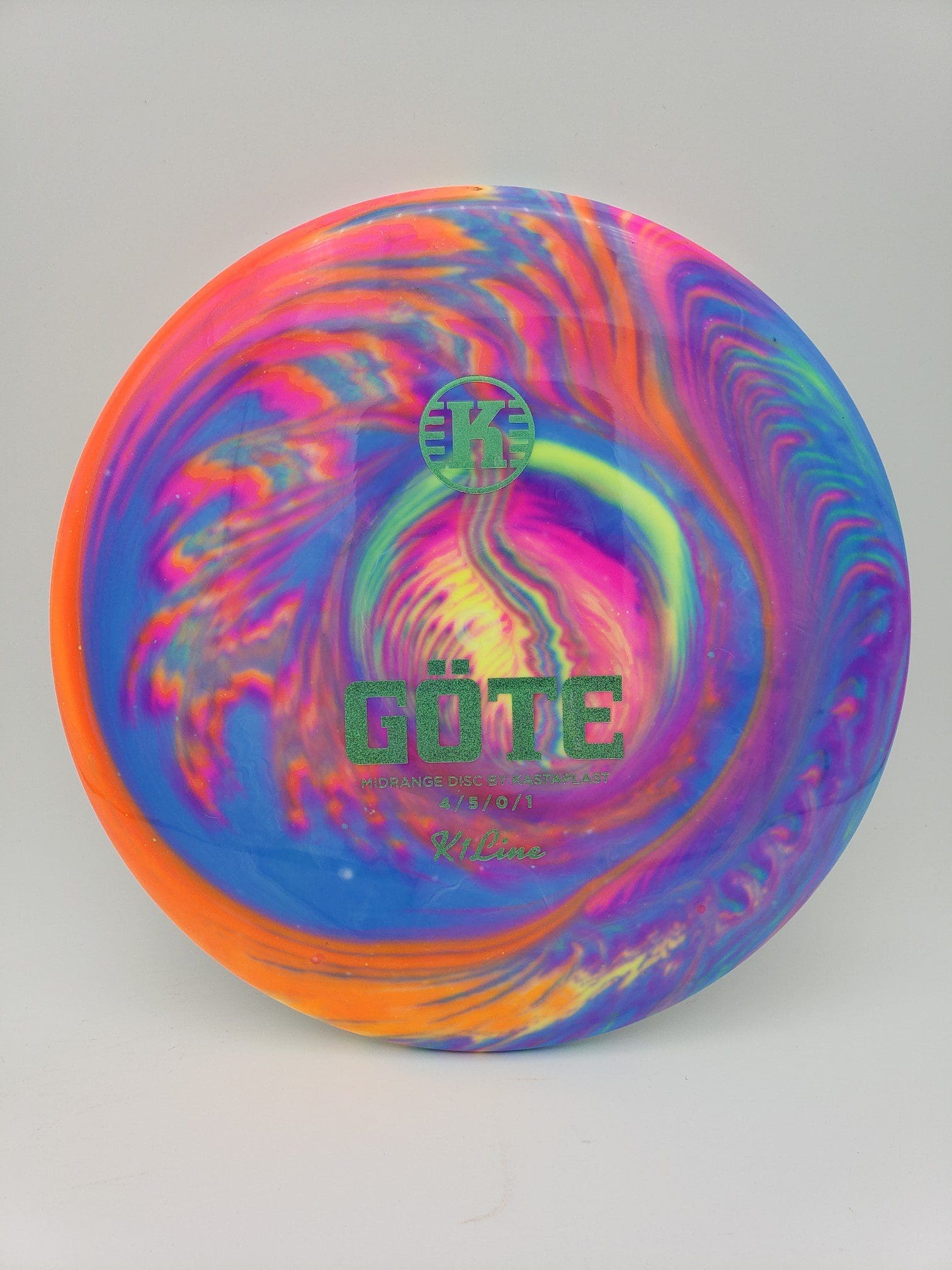 Flye Nebula volume 3 disc golf disc back view