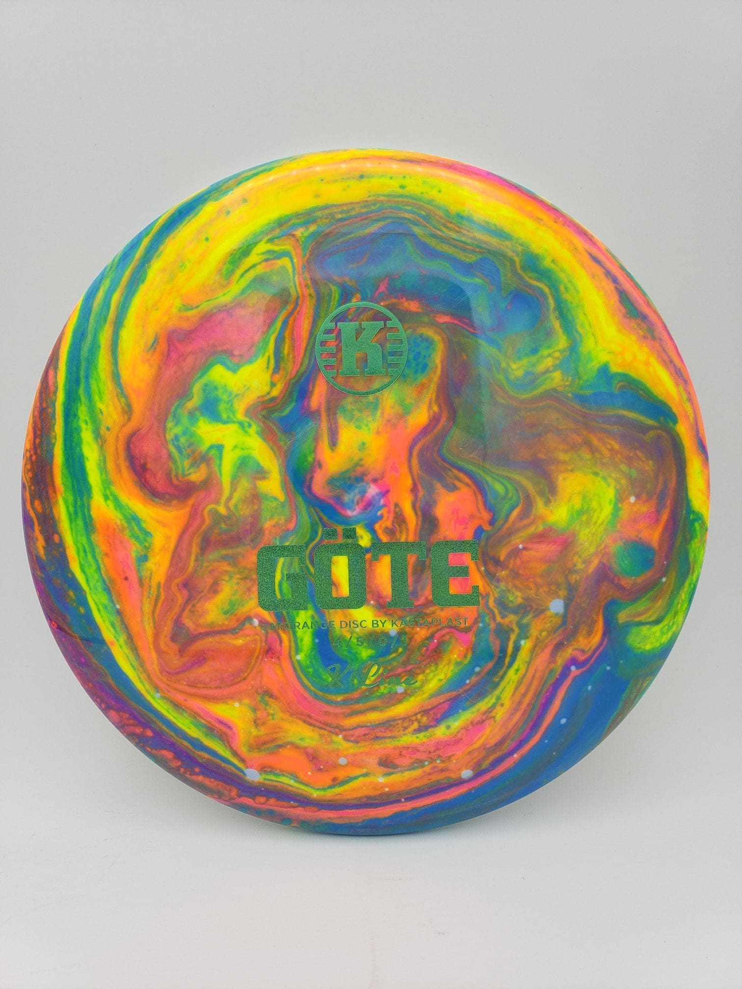 Flye Nebula volume 3 disc golf disc detail view