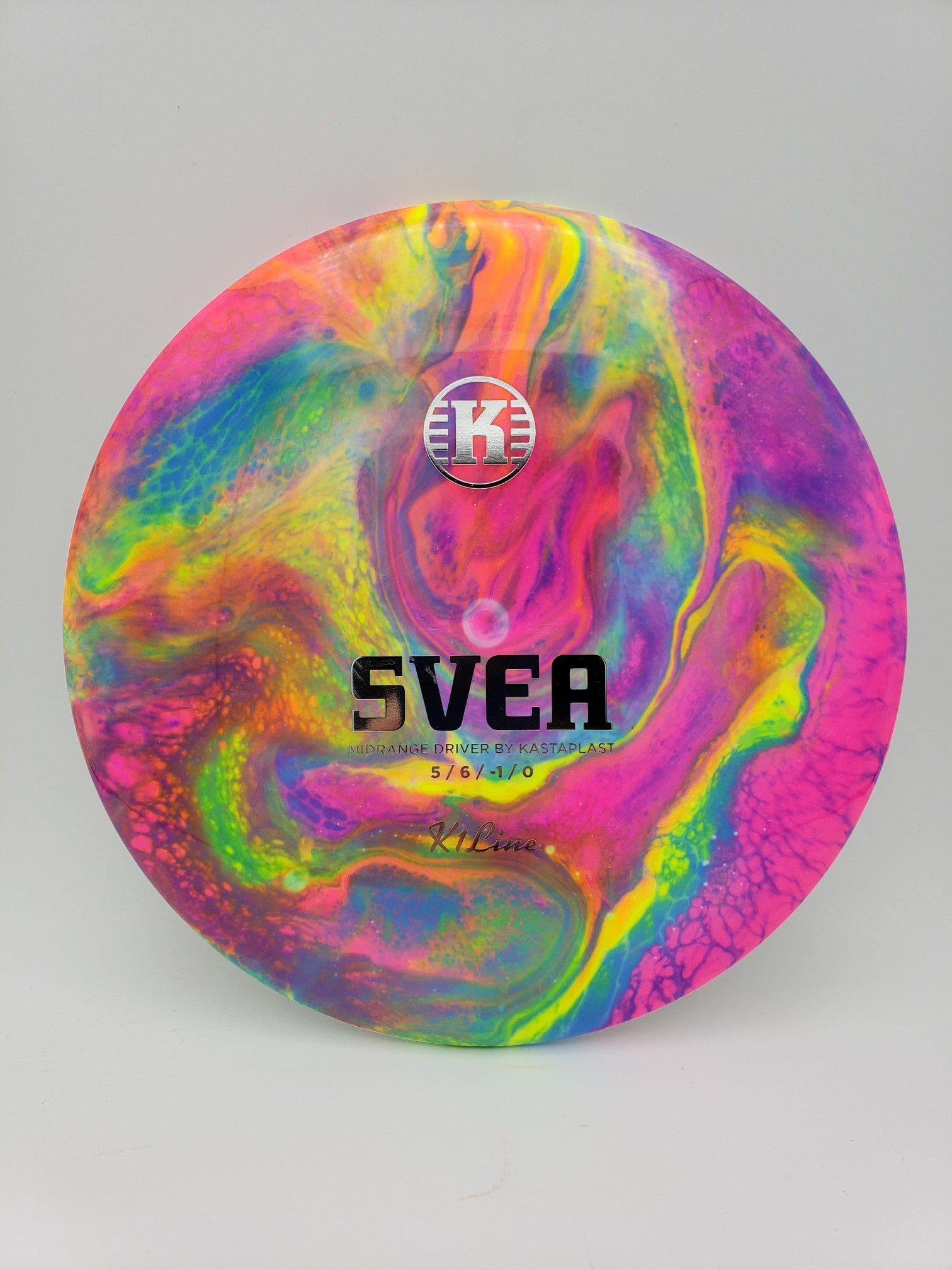 Flye Nebula volume 3 disc golf disc front view
