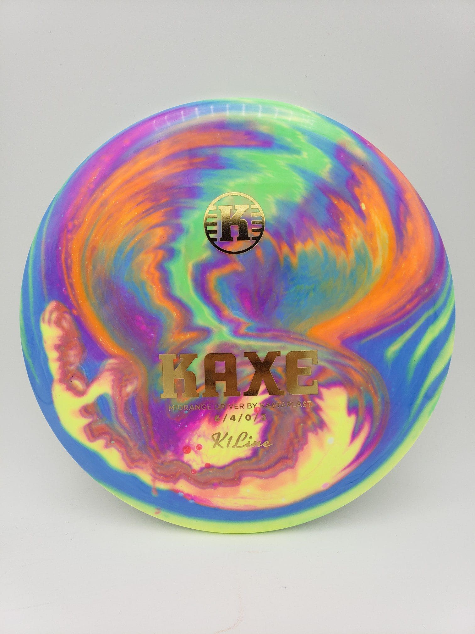 Flye Nebula volume 3 disc golf disc detail view