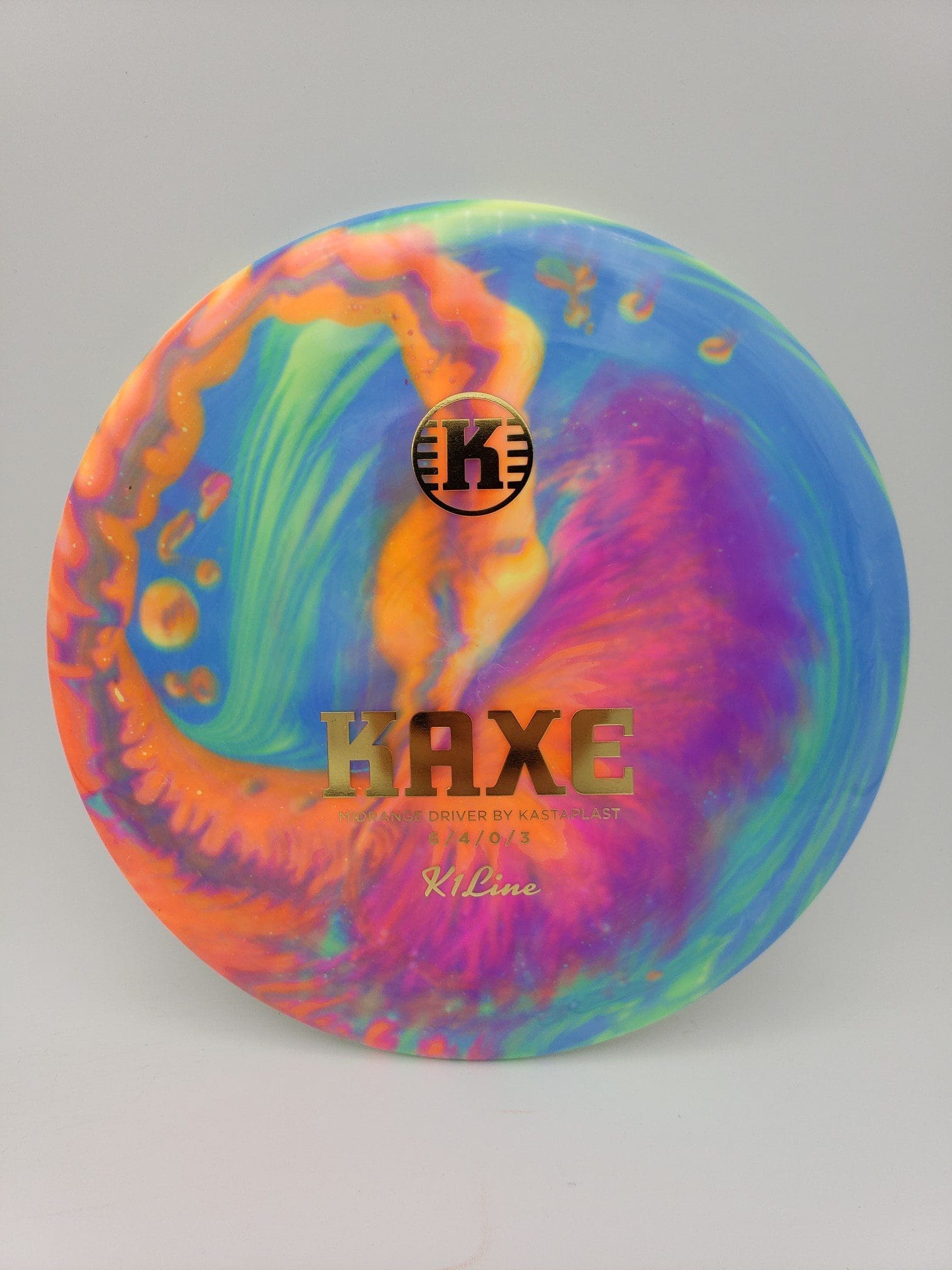Flye Nebula volume 3 disc golf disc front view