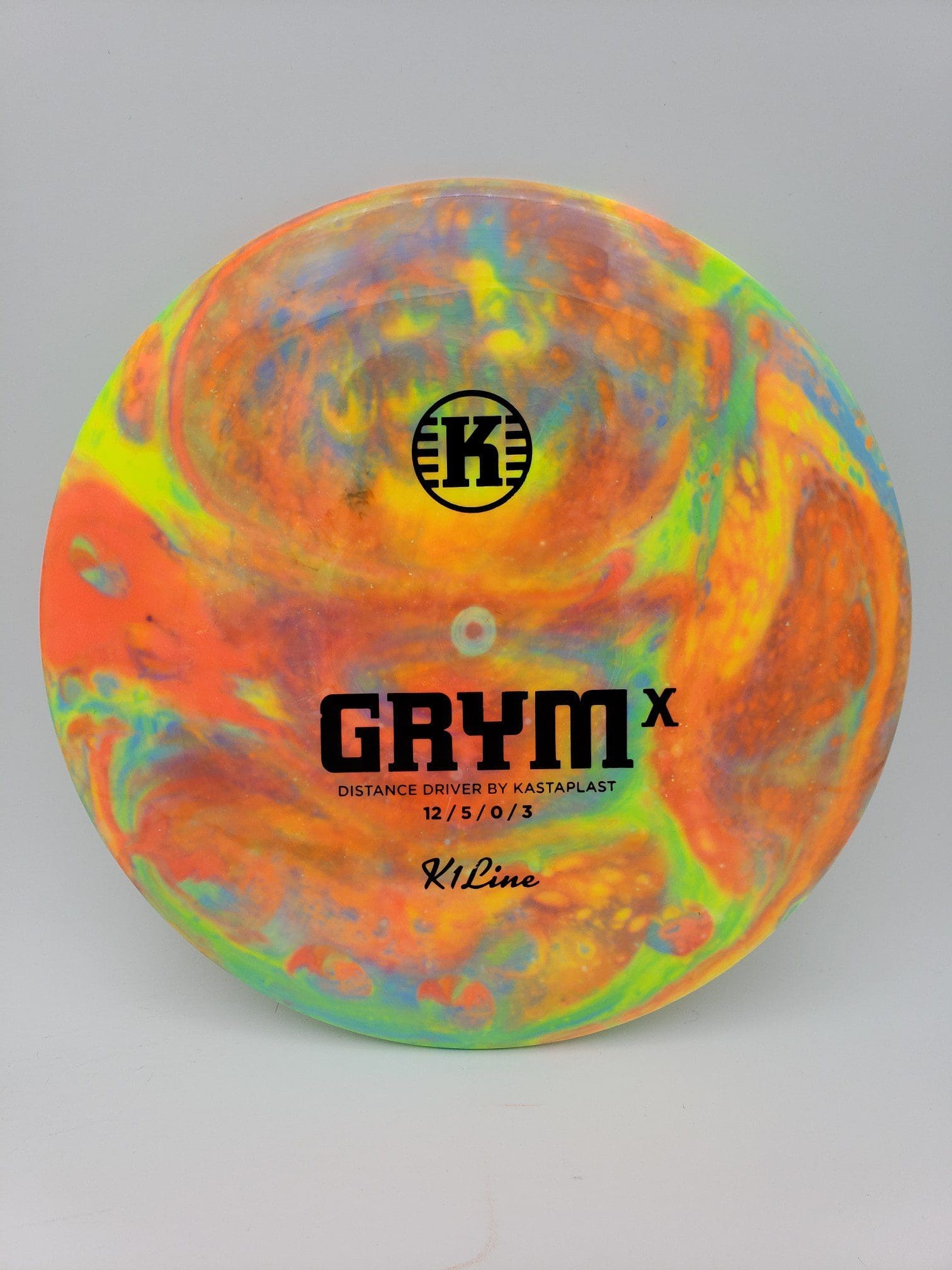 Flye Nebula volume 3 disc golf disc side view
