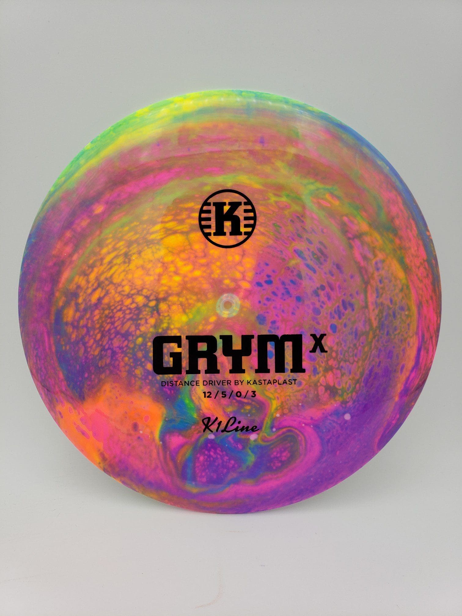Flye Nebula volume 3 disc golf disc detail view
