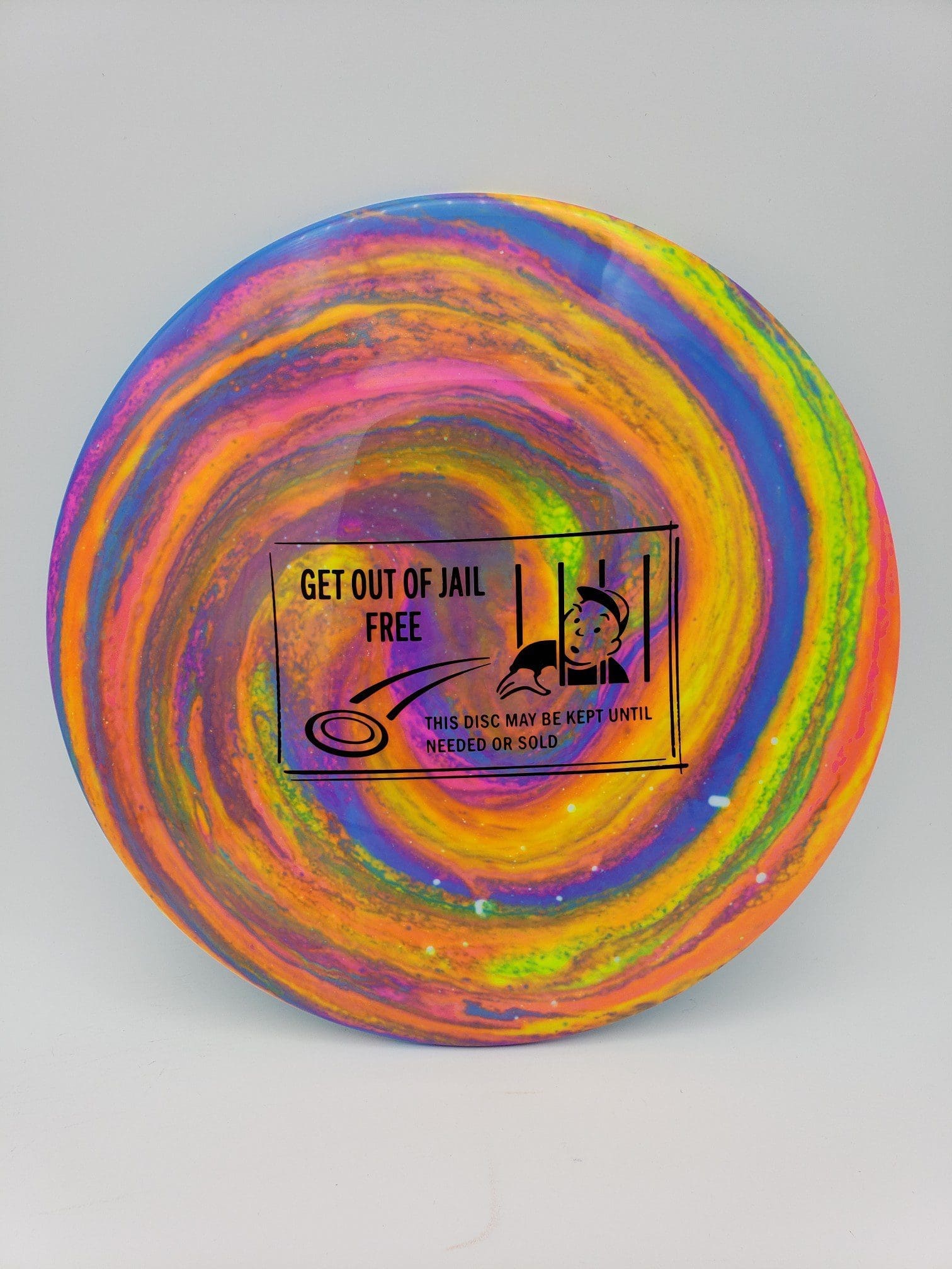 Flye Nebula volume 3 disc golf disc front view