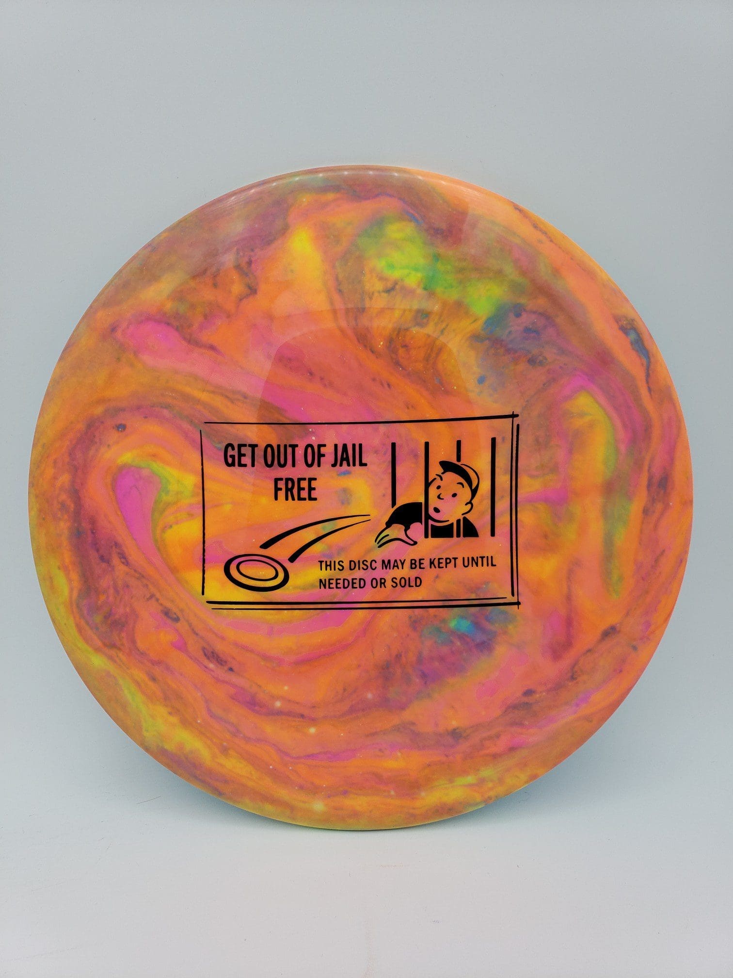 Flye Nebula volume 3 disc golf disc side view