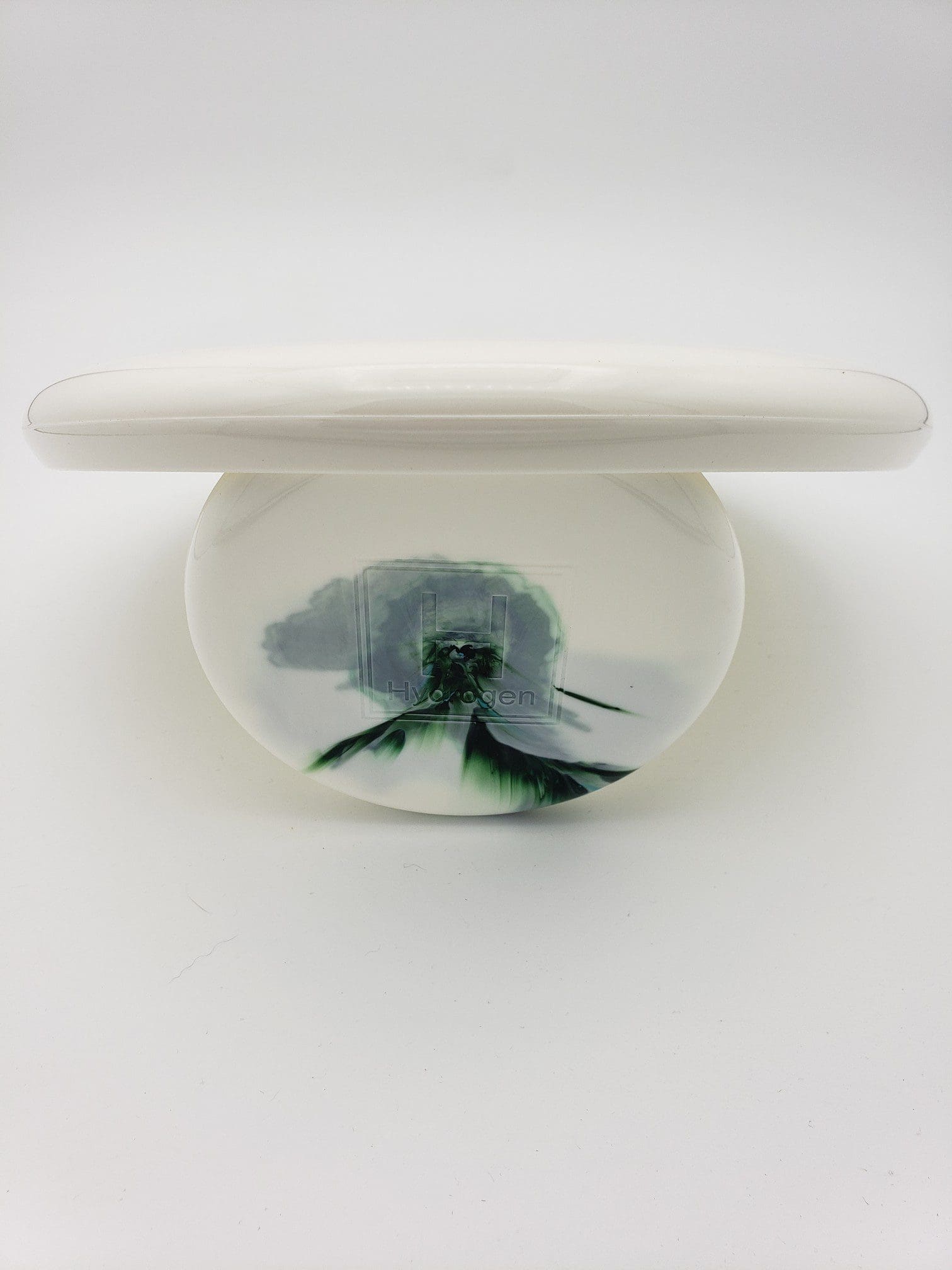Lft Discs Hydrogen Alpha-solid white disc golf disc back view