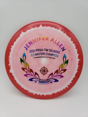 Innova Halo Star Wraith Jennifer Allen Commemorative disc golf disc front view