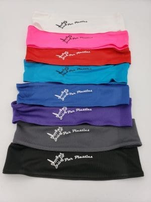 Par Plastics OG logo head bands disc golf disc front view