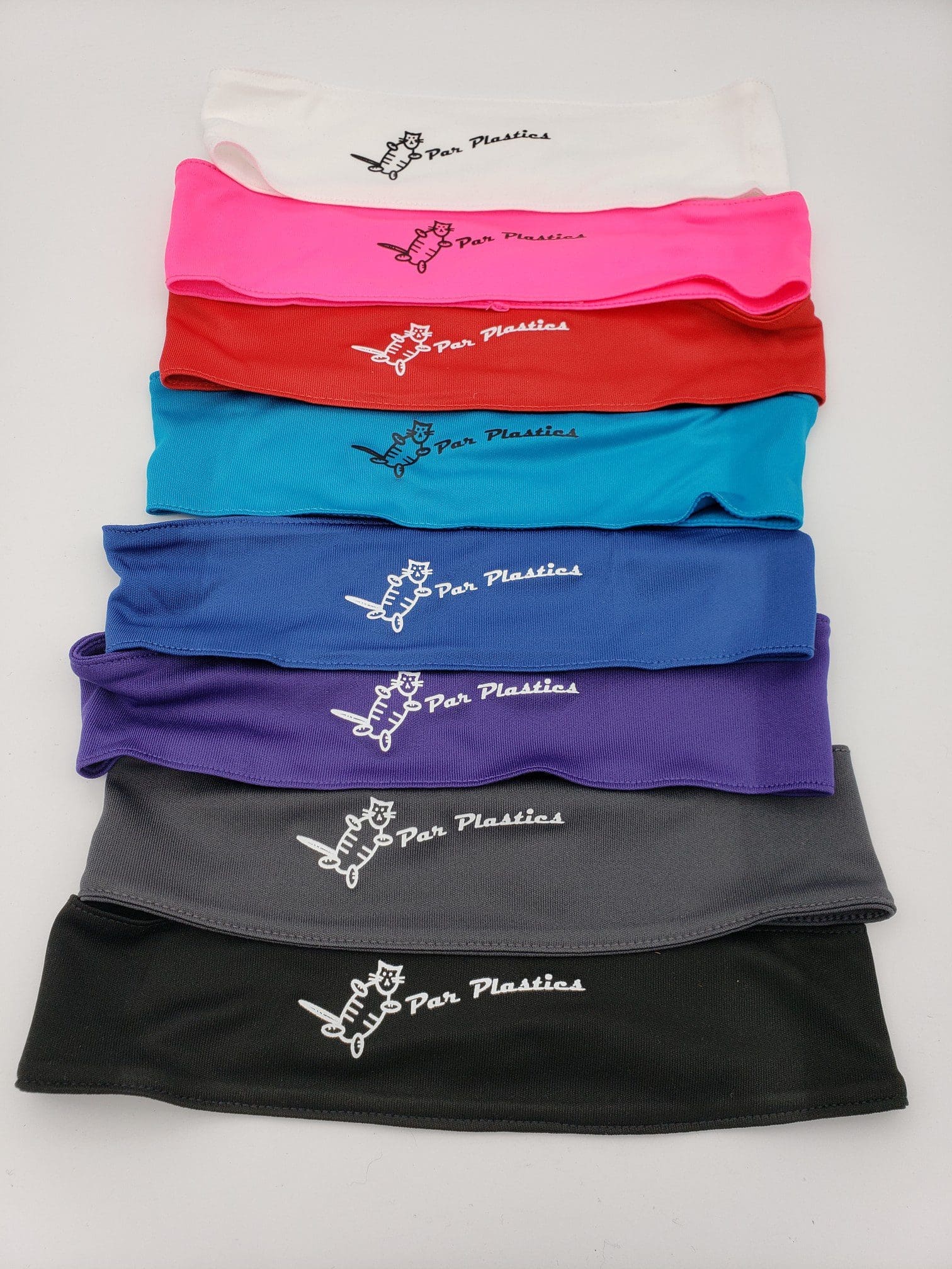 Par Plastics OG logo head bands disc golf disc front view