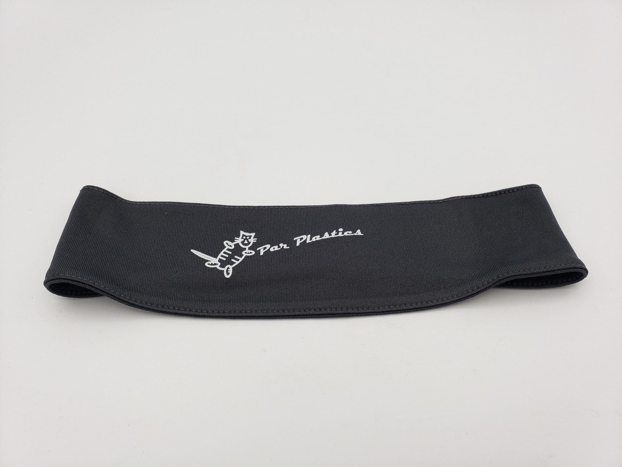 Par Plastics OG logo head bands disc golf disc side view