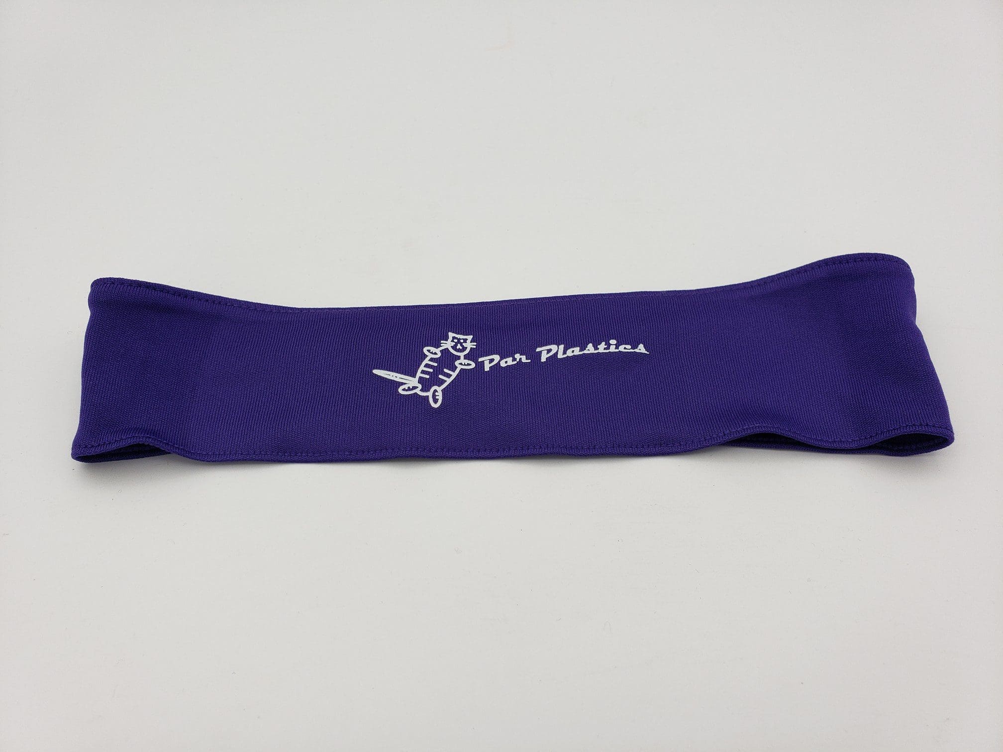 Par Plastics OG logo head bands disc golf disc top view
