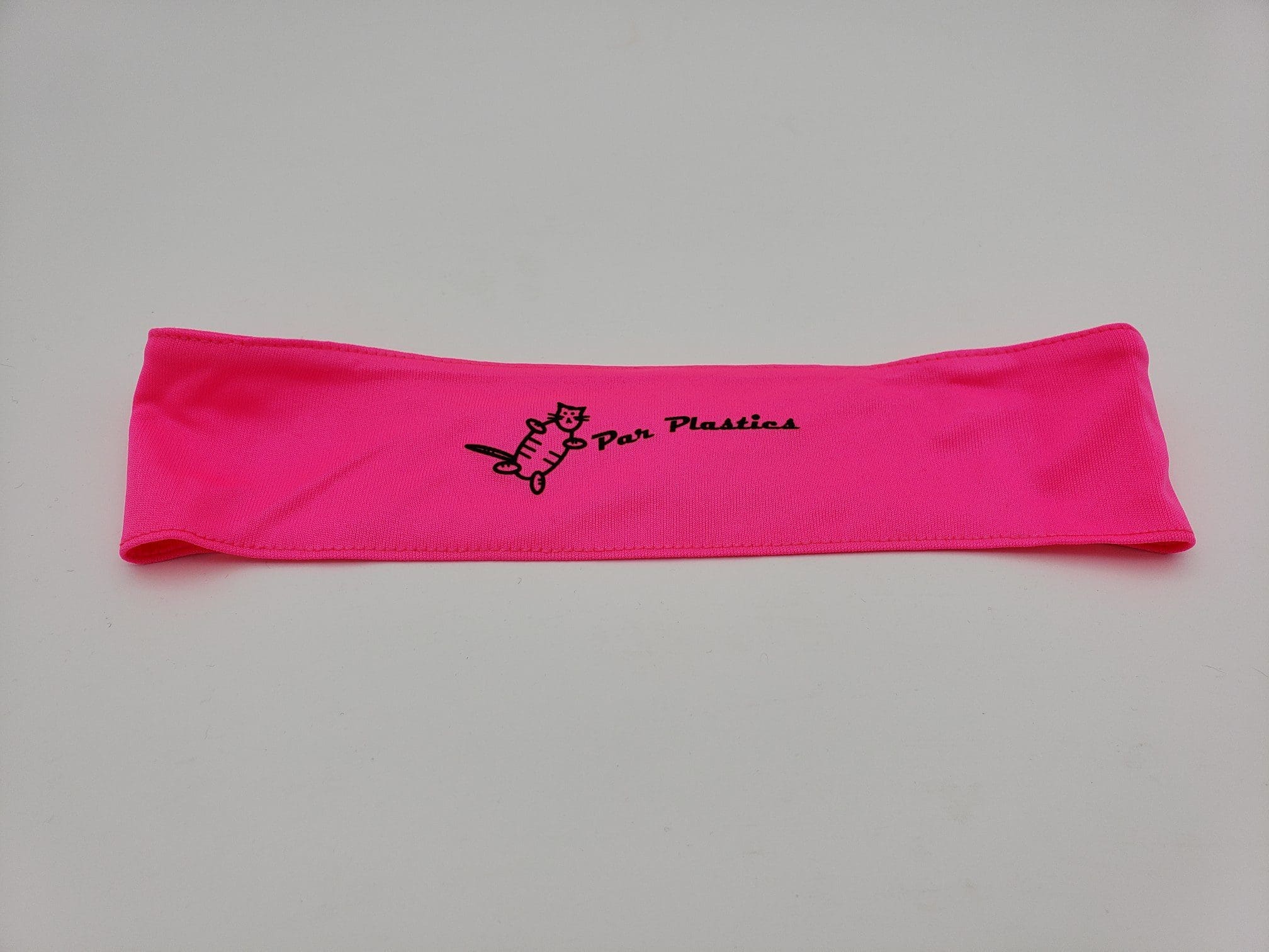 Par Plastics OG logo head bands disc golf disc side view