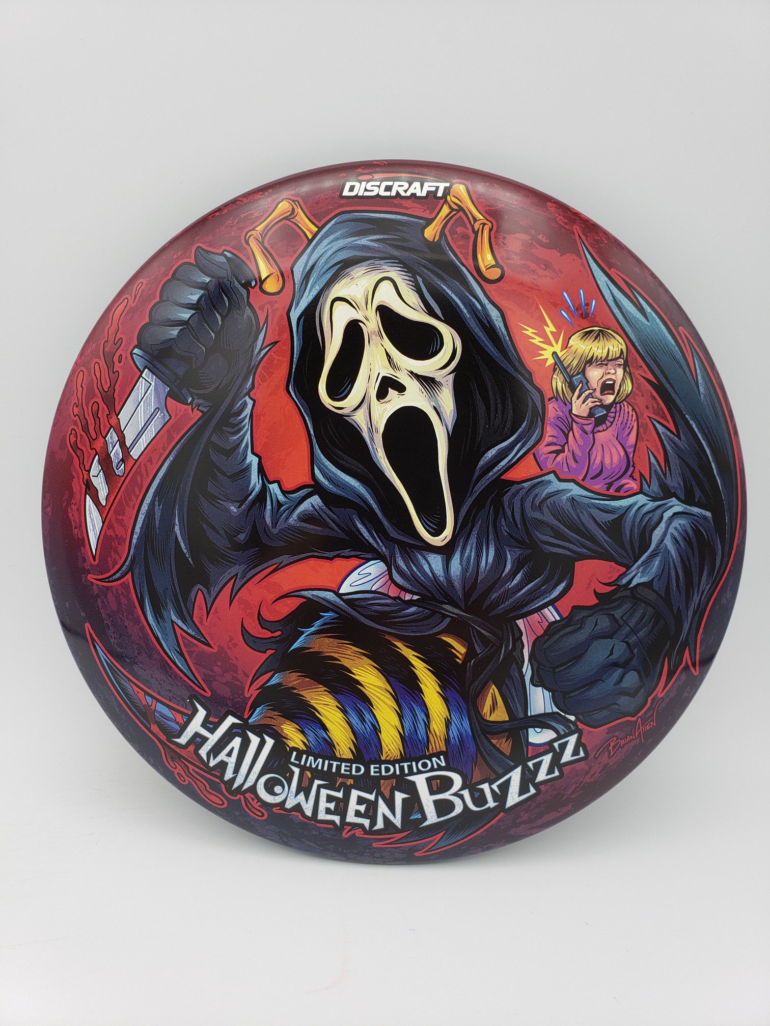 Discraft Halloween Buzzz 2021 disc golf disc front view