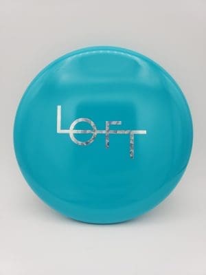 Lft Discs Hydrogen Alpha-solid teal bar stamp disc golf disc front view