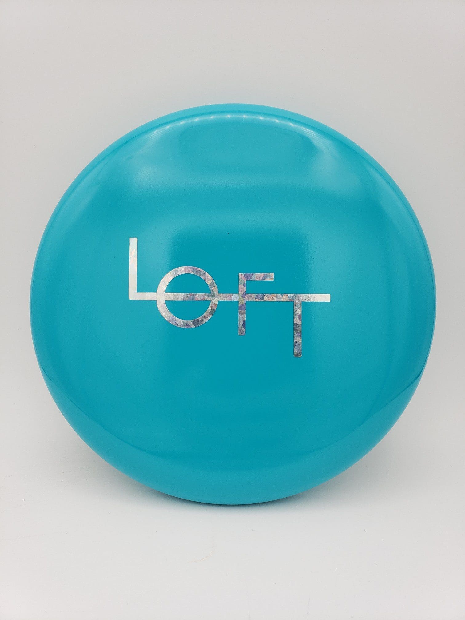 Lft Discs Hydrogen Alpha-solid teal bar stamp disc golf disc front view