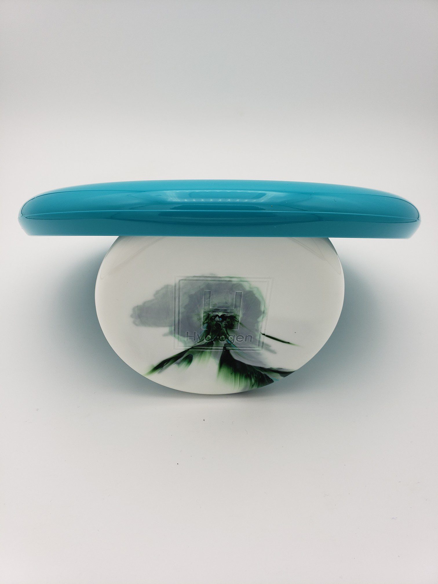 Lft Discs Hydrogen Alpha-solid "please don't scrap me" misprint disc golf disc back view