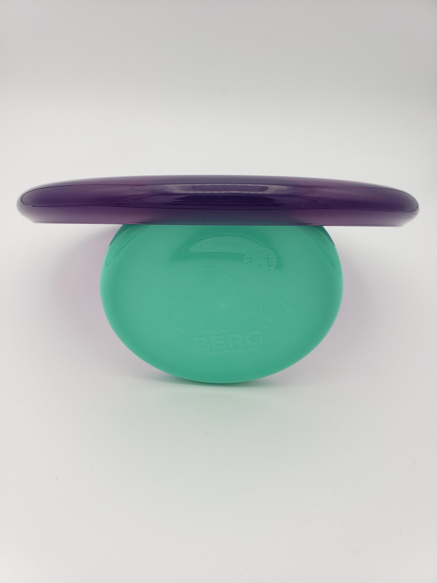 Kastaplast K1 Soft Reko purple disc golf disc back view