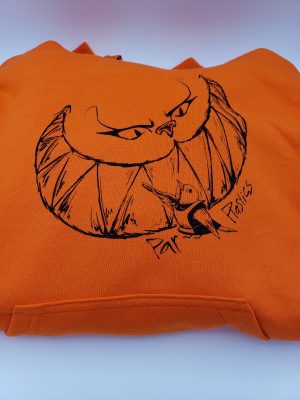 Par Plastics CHESHIRE Halloween 2021 hoodies by ZAM Design disc golf disc front view
