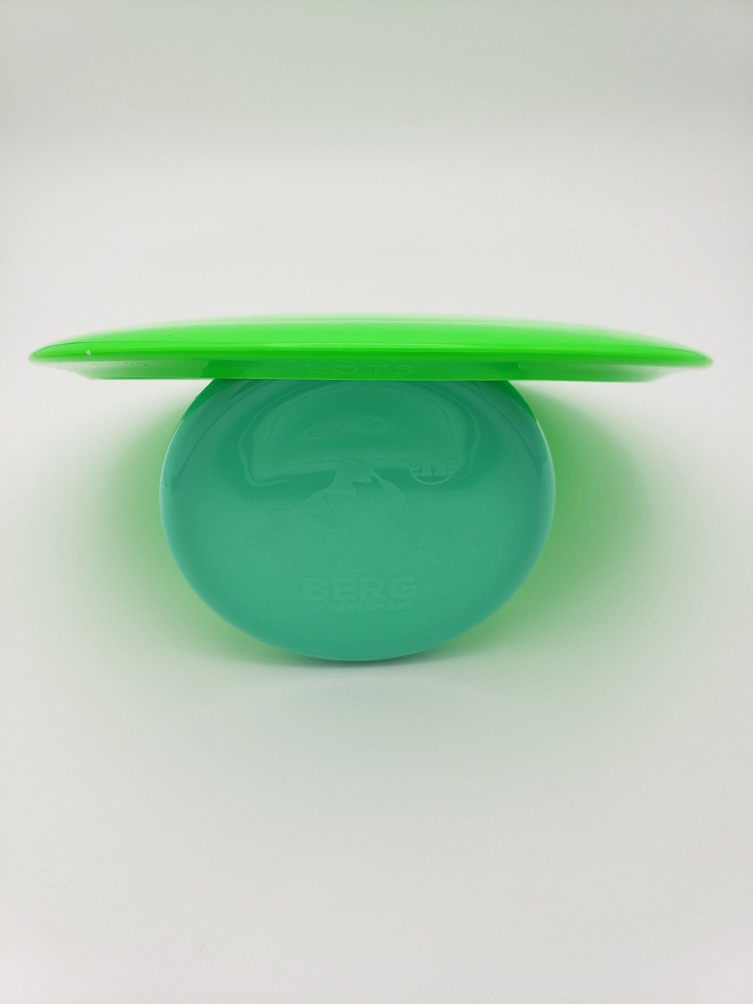 Kastaplast K1 Lots poison green disc golf disc back view