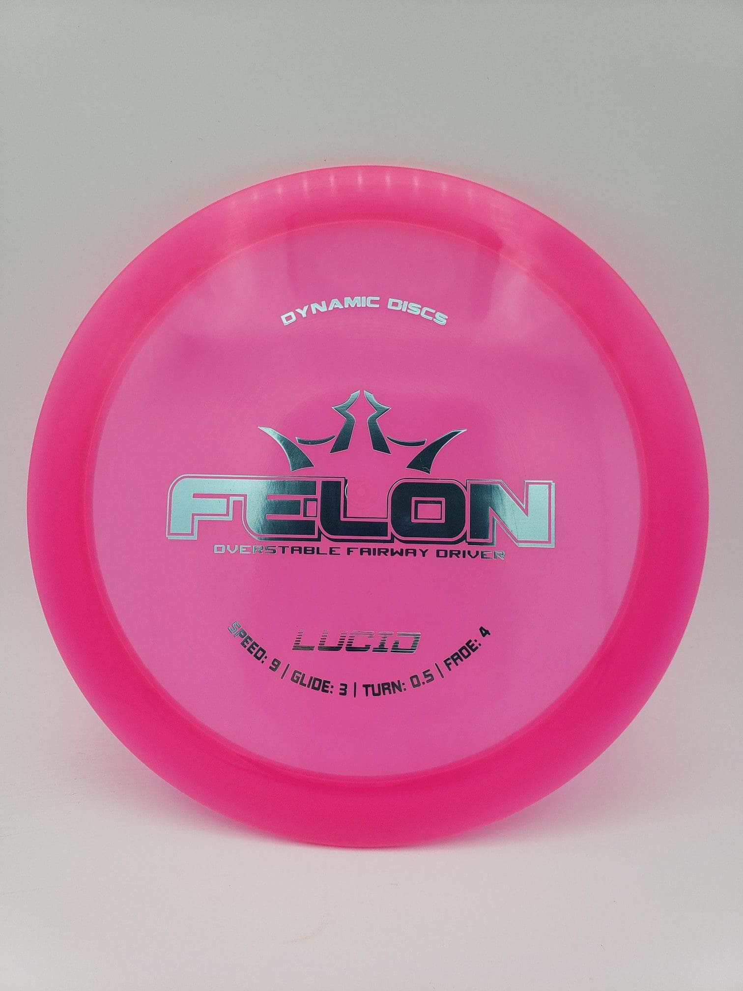 Dynamic Discs LucidFuzion Felon disc golf disc front view